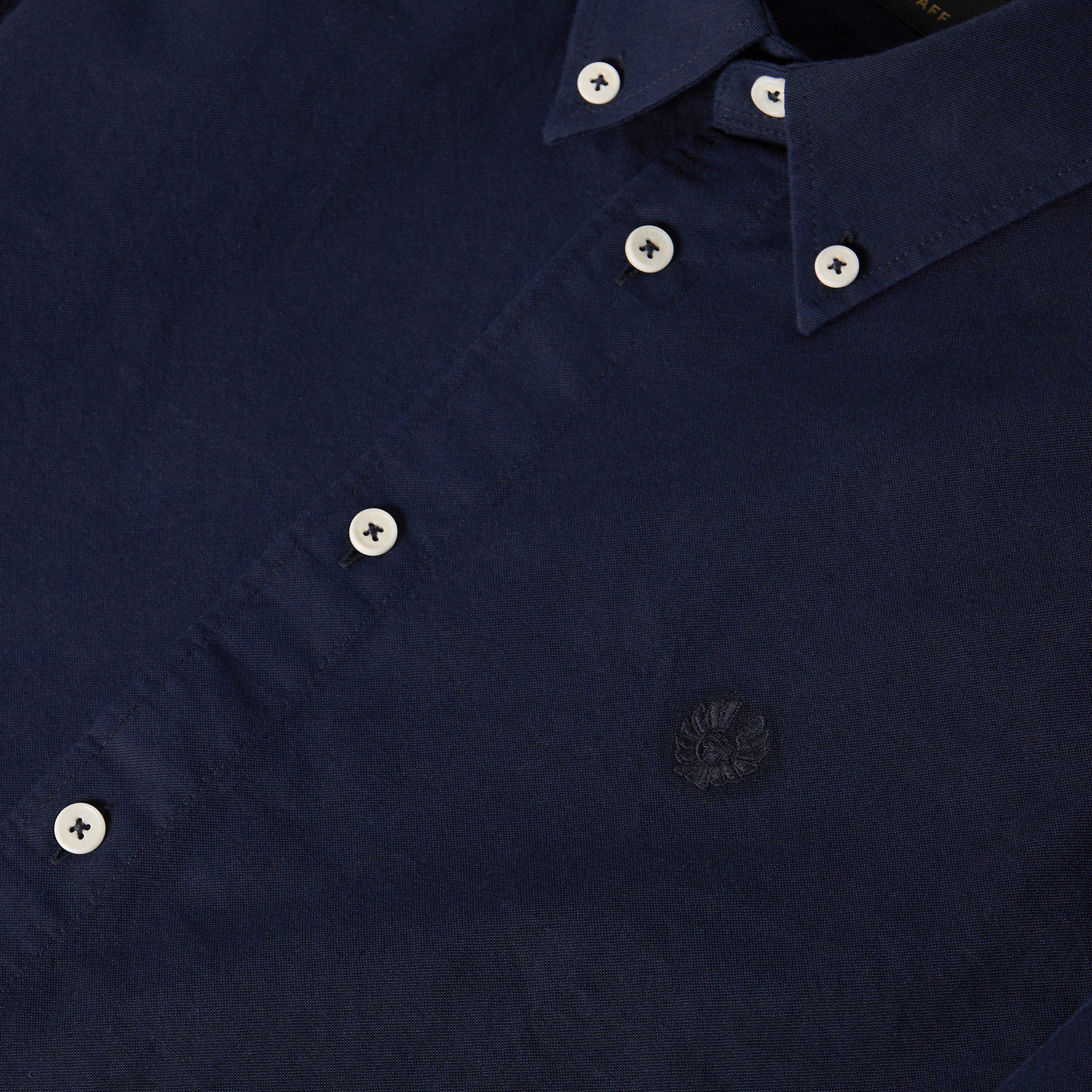 Dark Ink - Belstaff - Men's Long Sleeve Shirt - 5