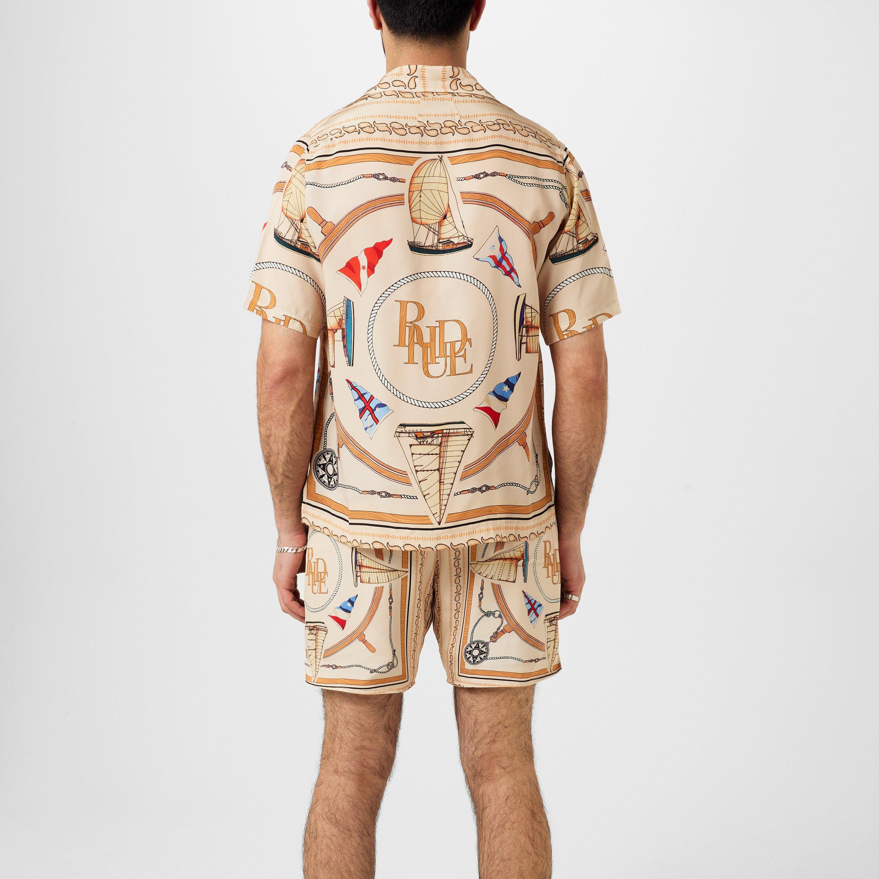 Multi 0108 - Rhude - Nautical Silk Shirt - 4