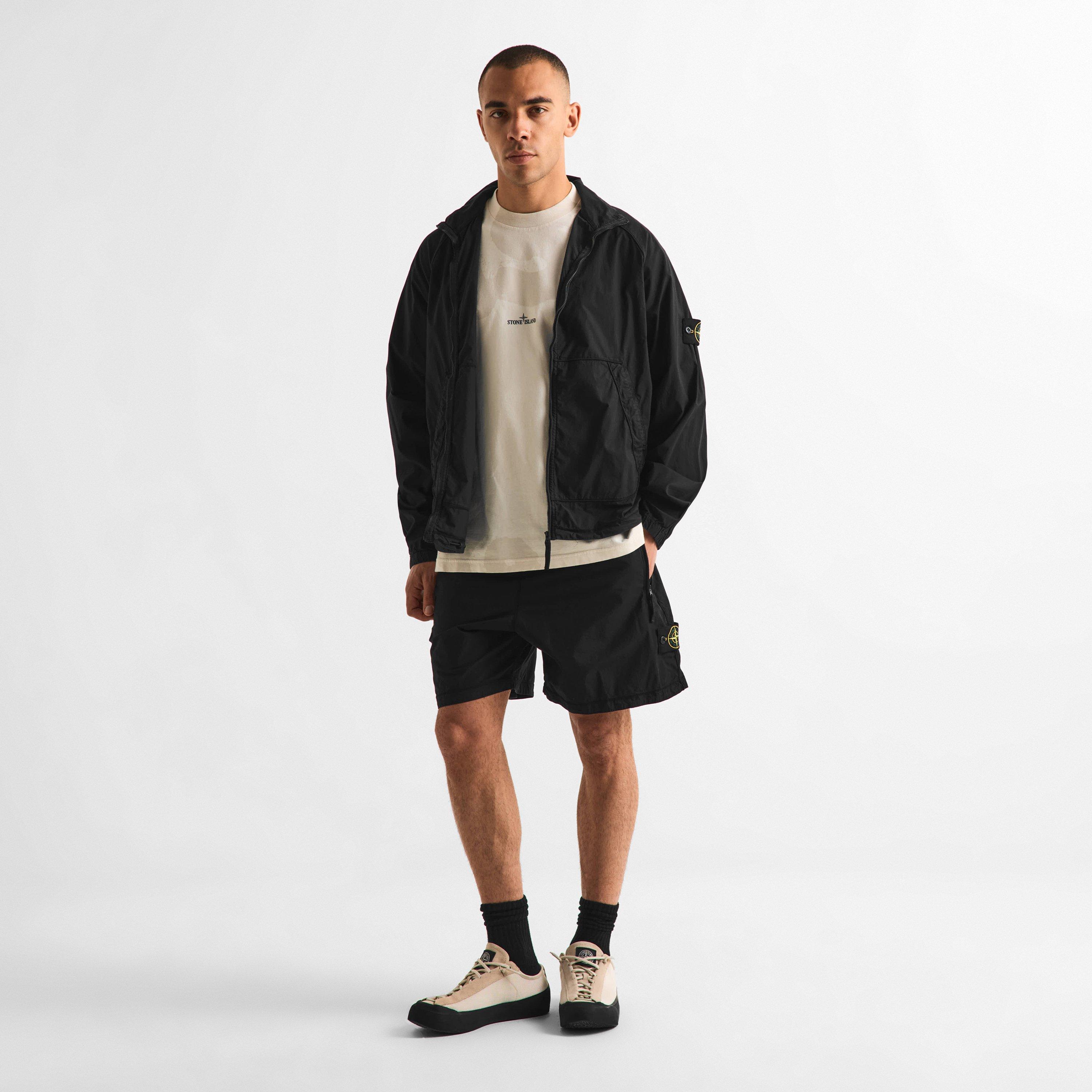Black V0029 - Stone Island - Men's Full Zip Fleece - 6