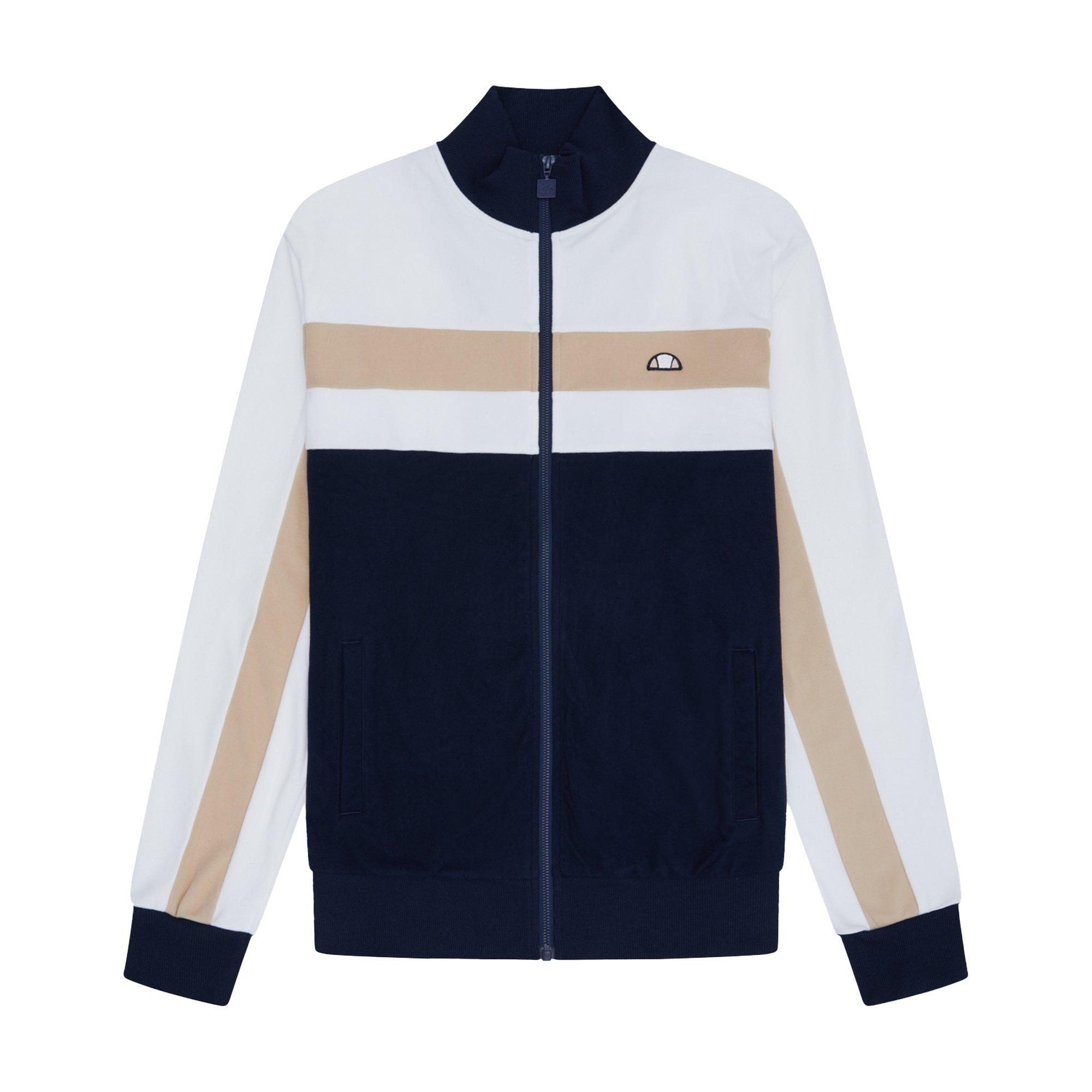 Off White/Navy - Ellesse - An Track Top Sn99