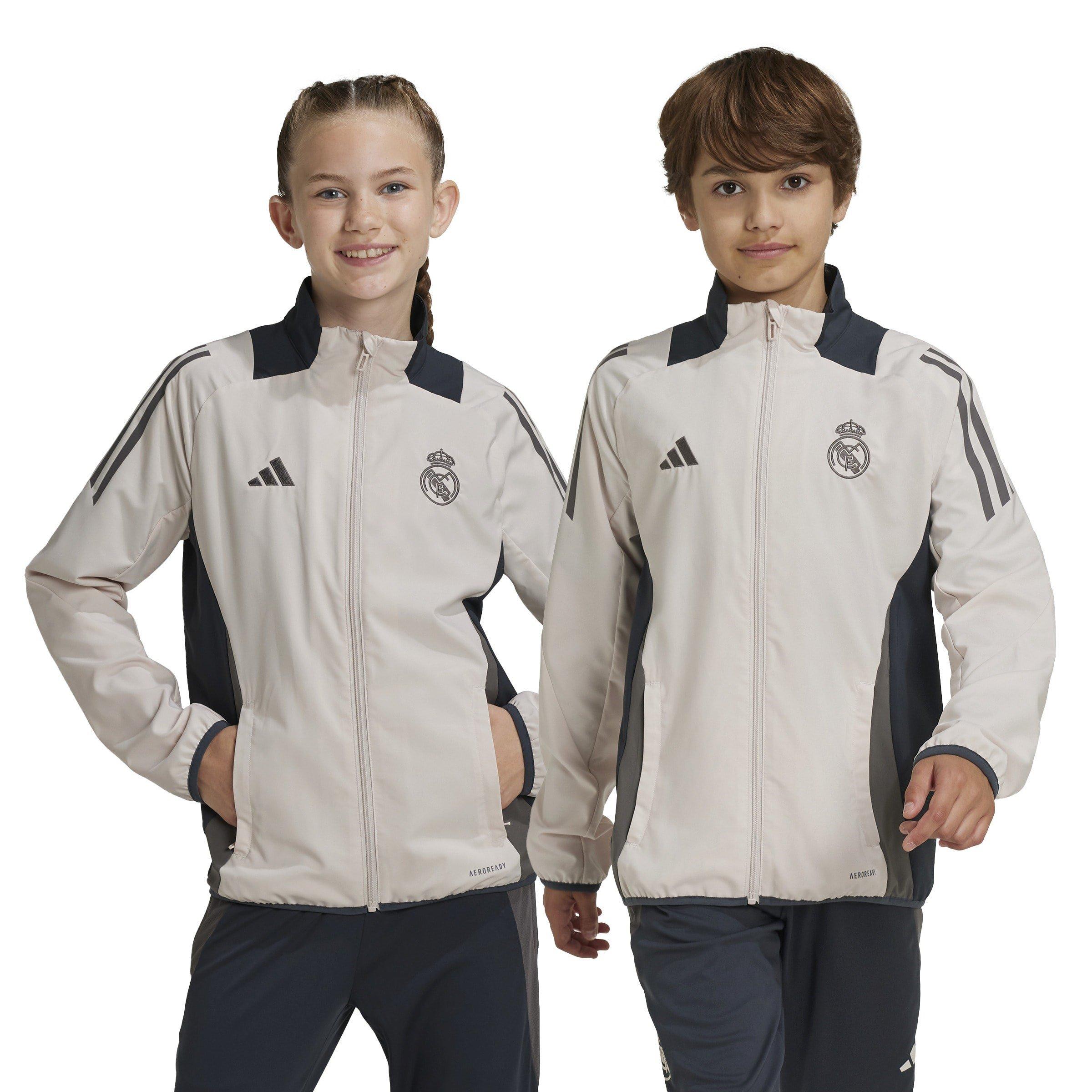 Putty Mauve - adidas - adidas Real Madrid European Training Tracksuit Top 24/25 - 2