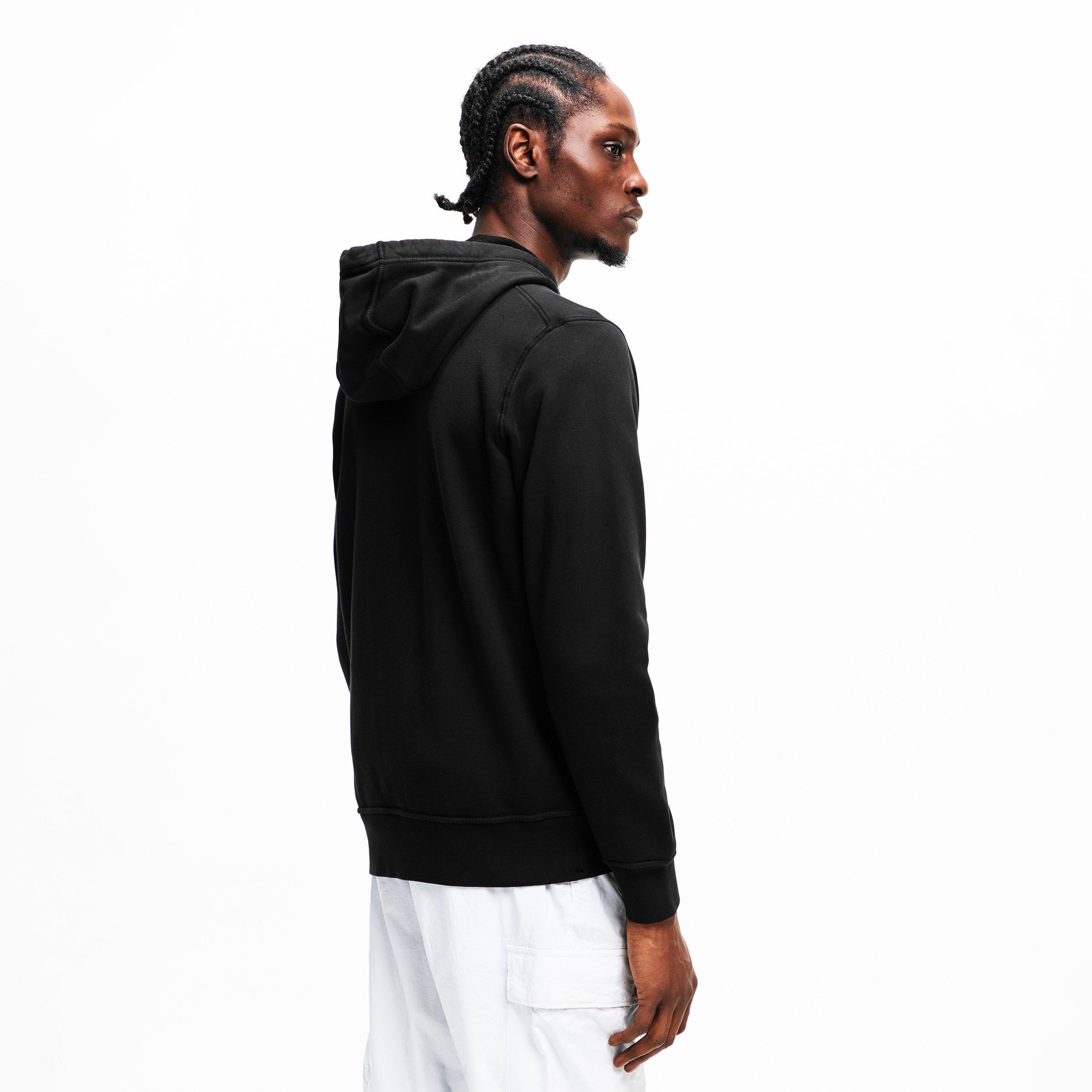 Black V0029 - Stone Island - Stone LW F-Zip Hood Sn62 - 4