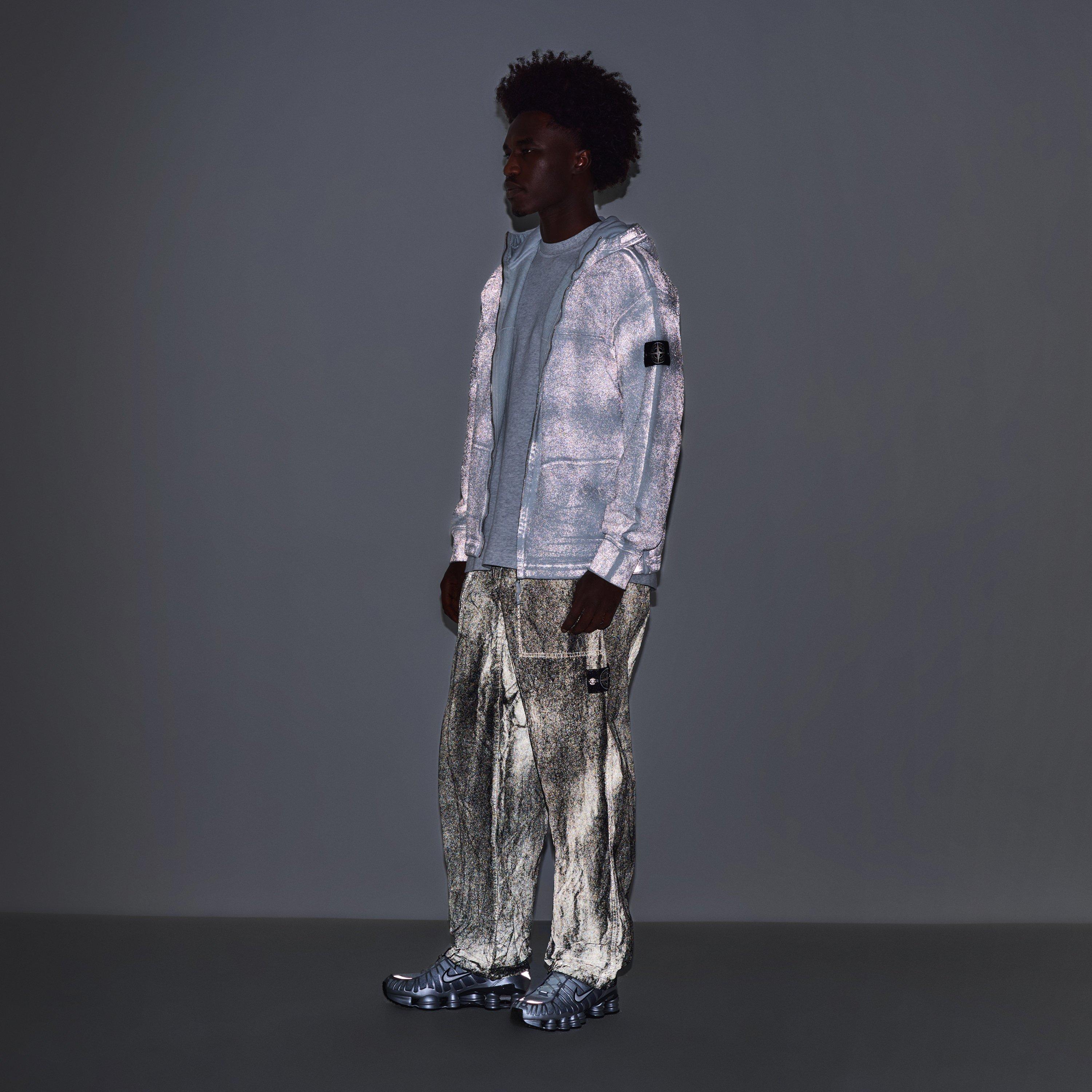 STONE  CROSS ZIP OVERSHIT Lサイズ Stone Island Men's Full Zip Fleece | Cruise Fashion