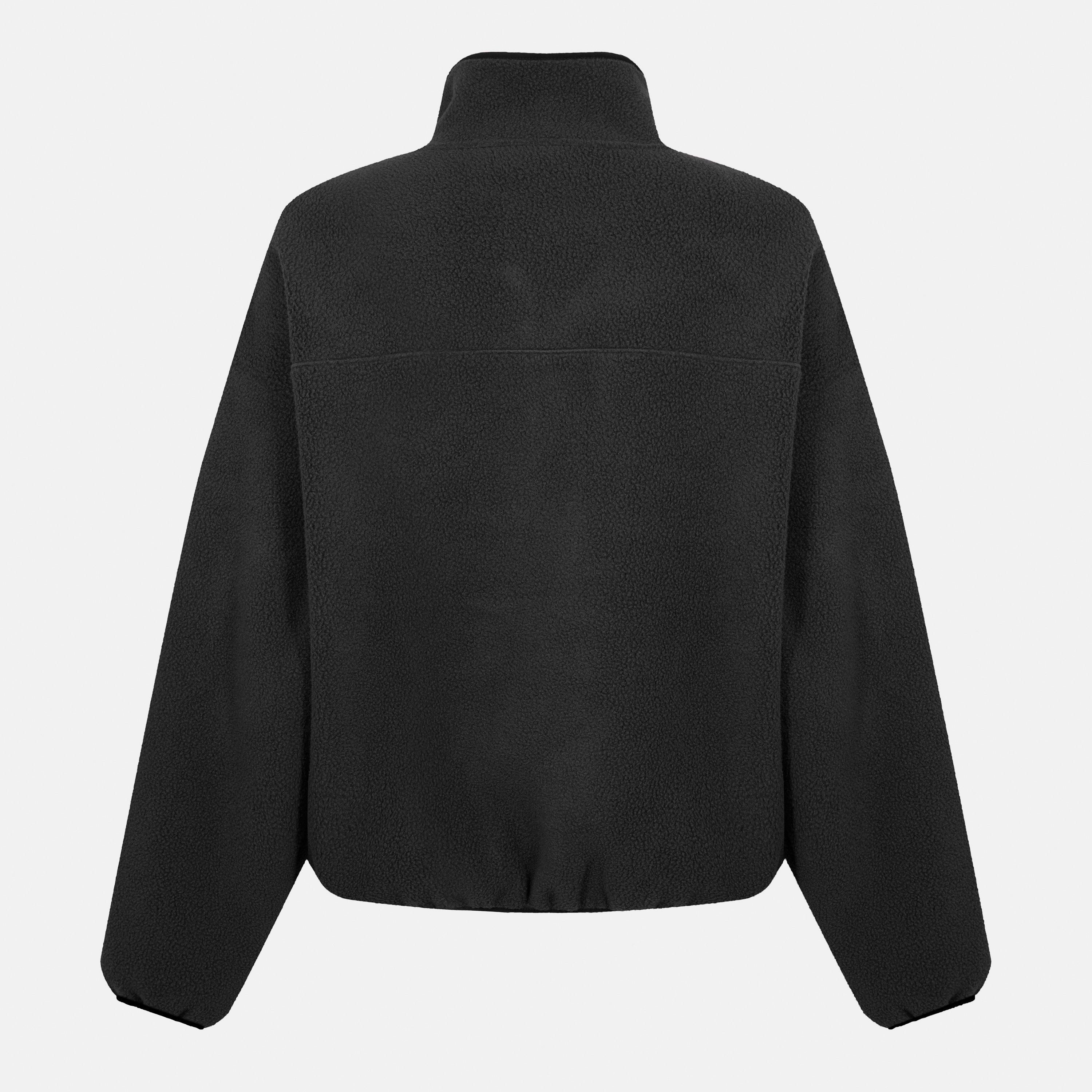 Obsidian Black - The North Face - Men's quarter Zip Fleece - 2