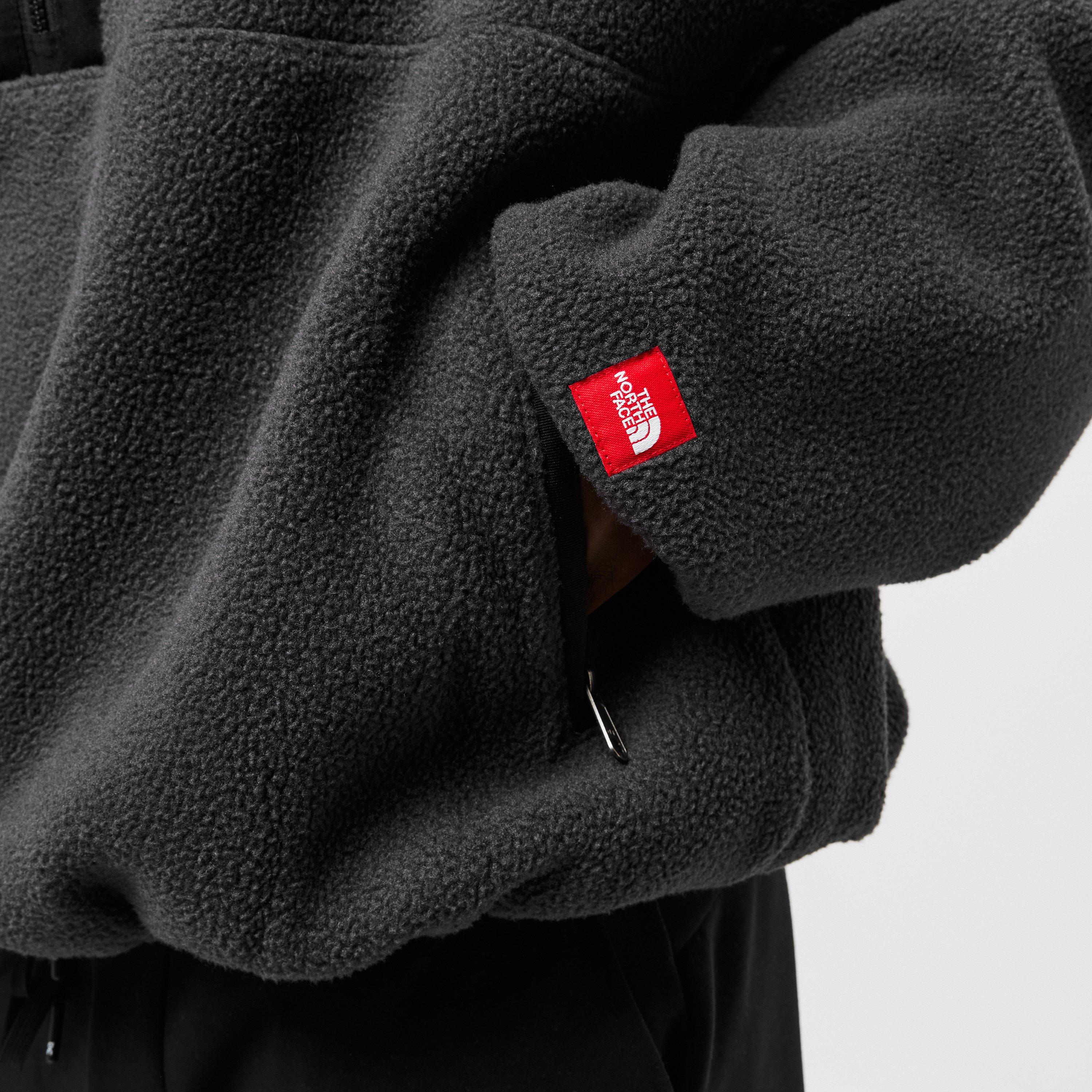 Obsidian Black - The North Face - Men's quarter Zip Fleece - 5