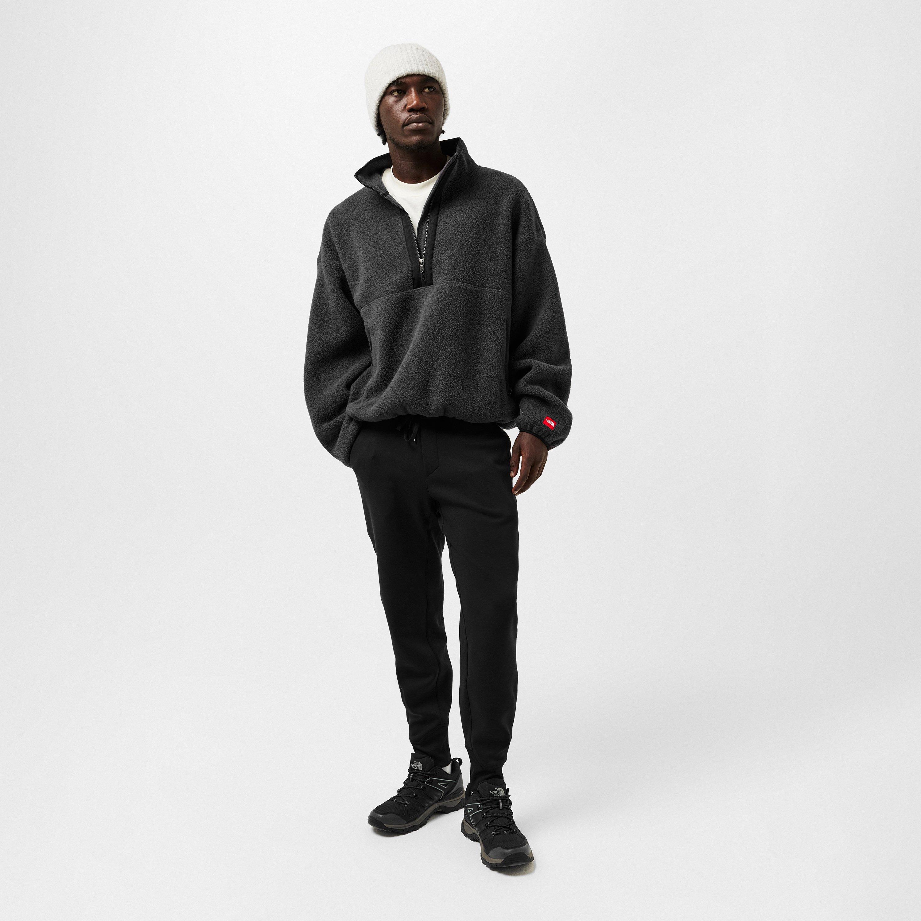 Obsidian Black - The North Face - Men's quarter Zip Fleece - 6