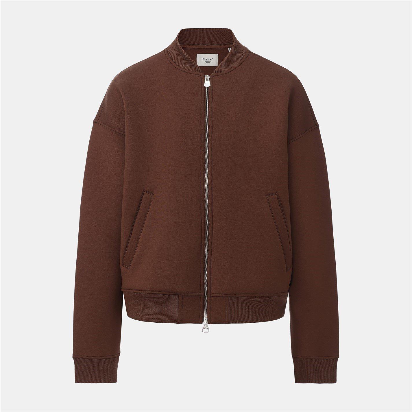 Firetrap Men's Scuba Bomber - Brown - 2XL