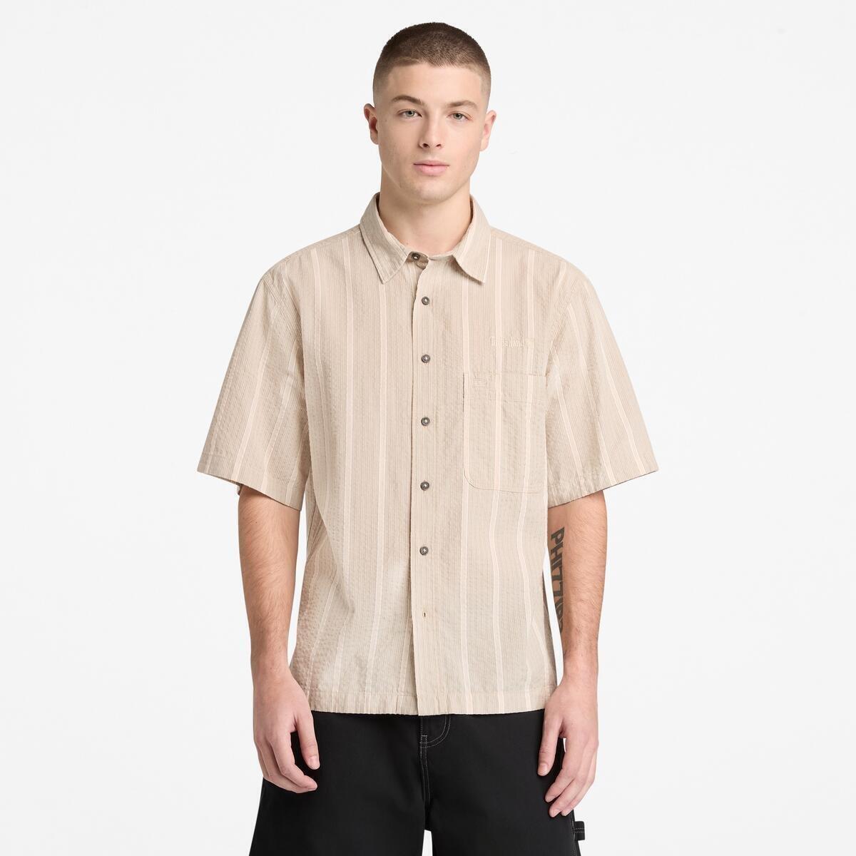 Laurel Oak - Timberland - Men's Patterned Short Sleeve Shirt - 1