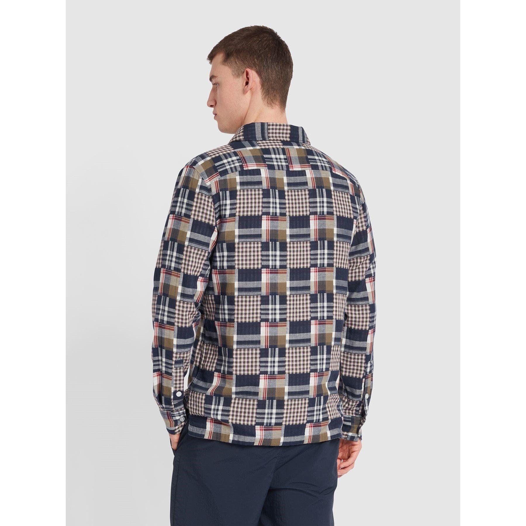 Vrai Marine - Farah - Womack Long-Sleeve Patterned Shirt - 3