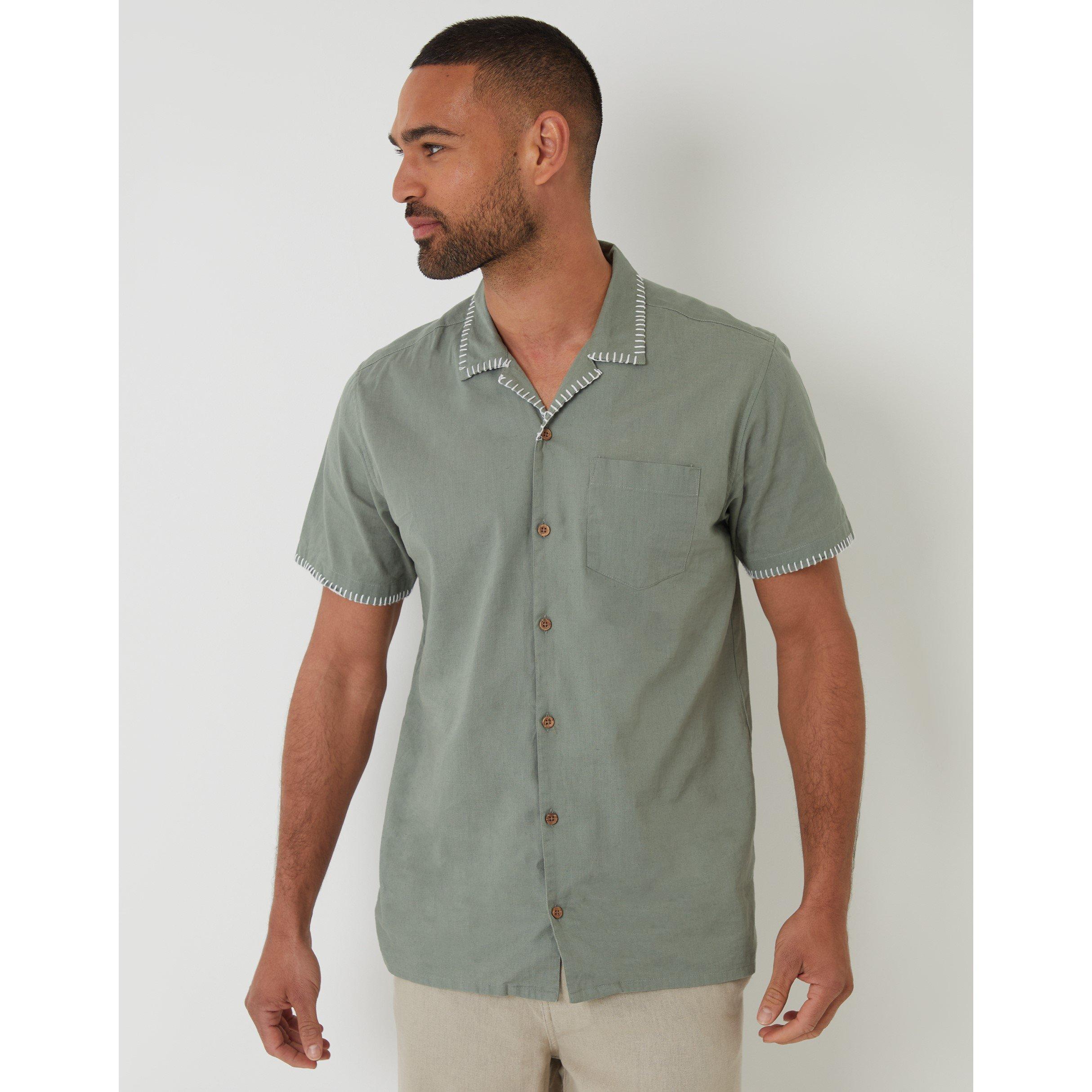 мъжко 's Burnley Short-Sleeve Patterned Shirt