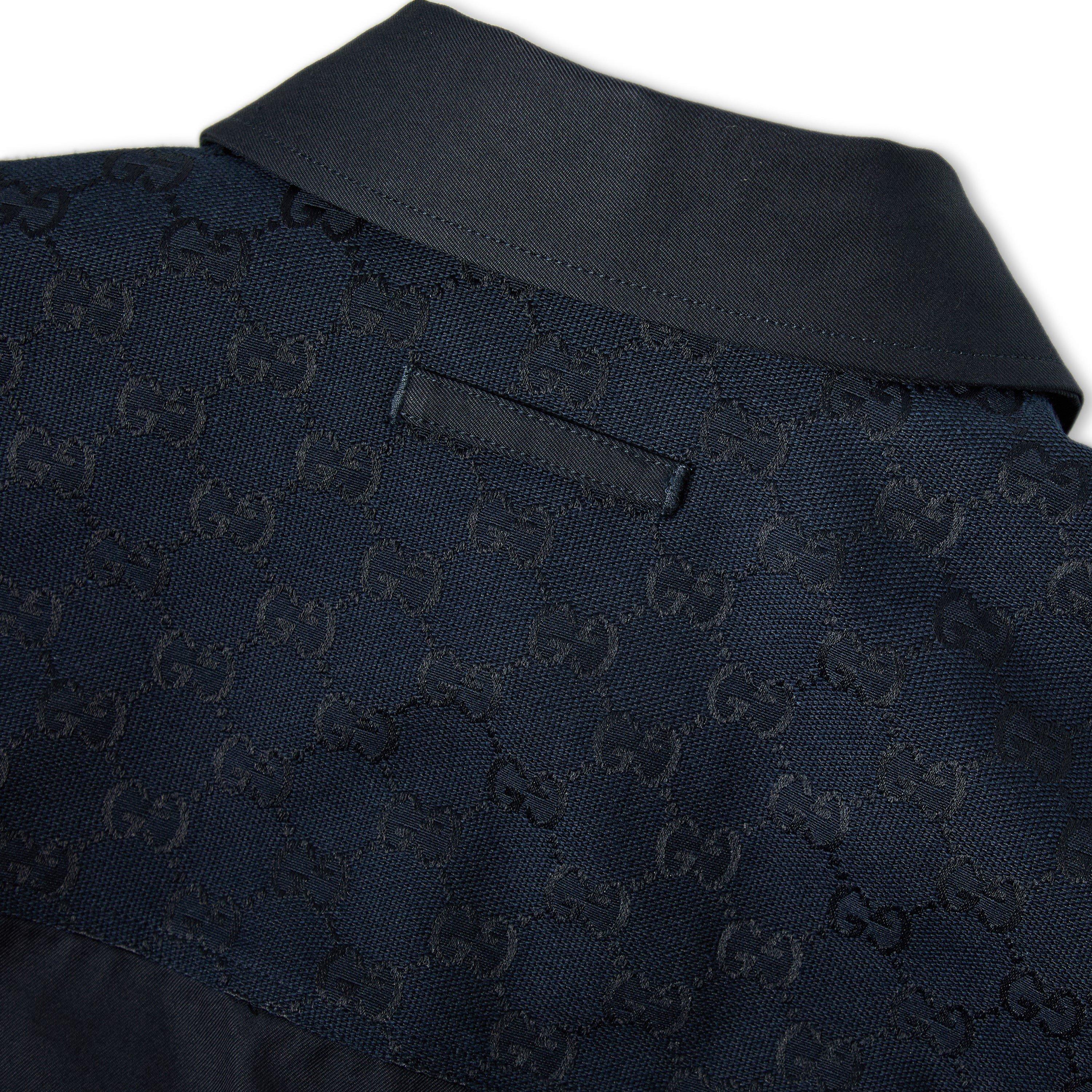 Ink - Gucci - Men's Twill Long Sleeve Shirt - 3