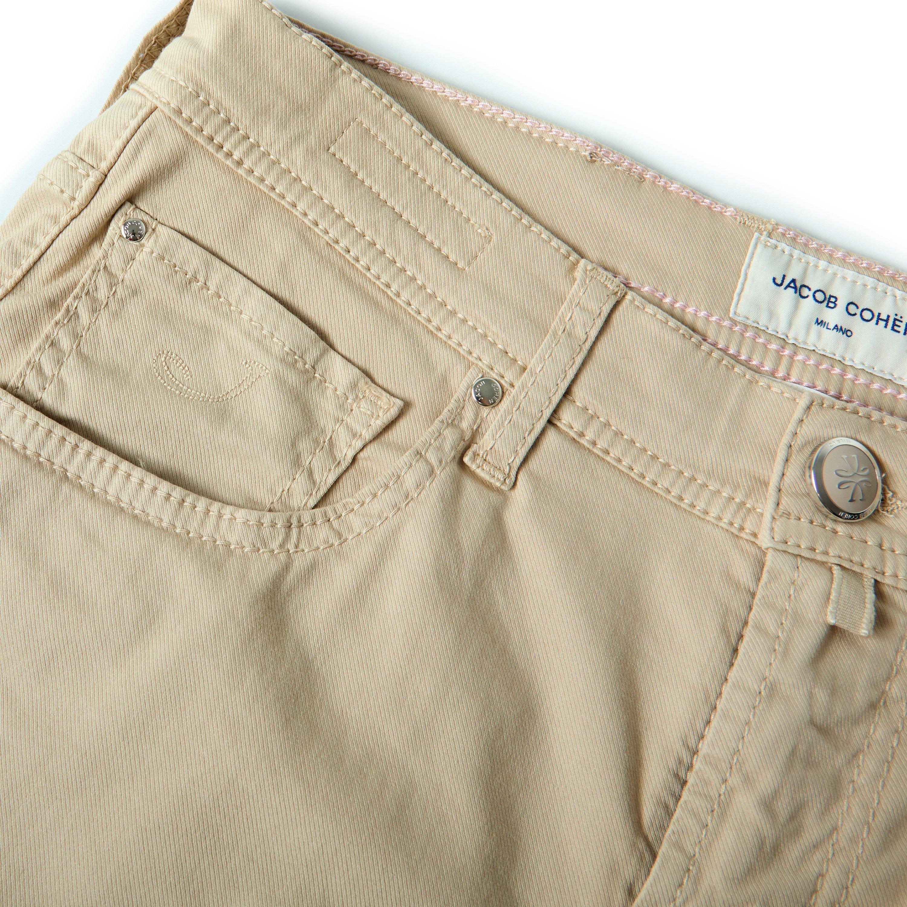 C99 Beige - Jacob Cohen - Men's Tailored Shorts - 3