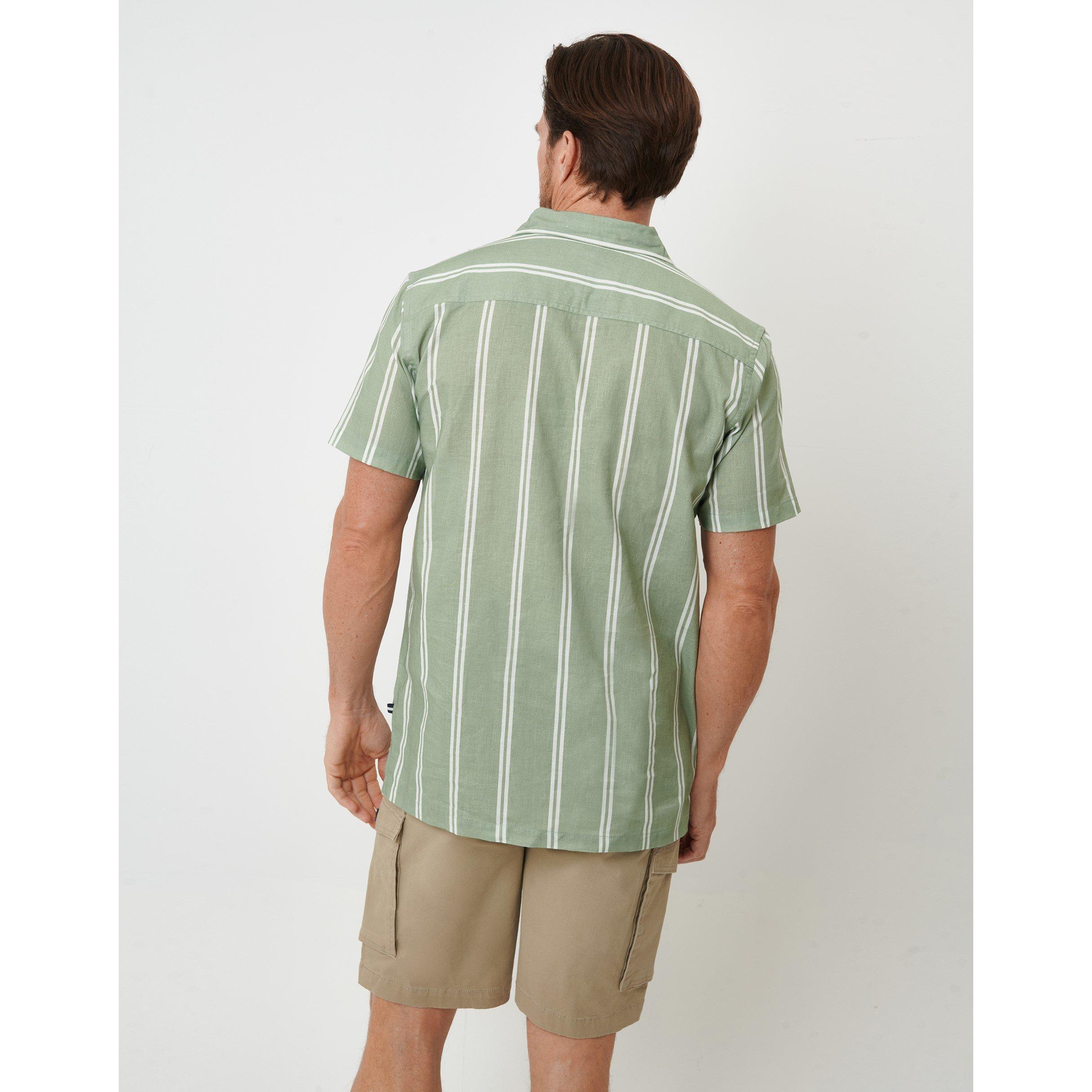 Sage Green - Saltwell - Saltwel Short-Sleeve Oxford Shirt - 3