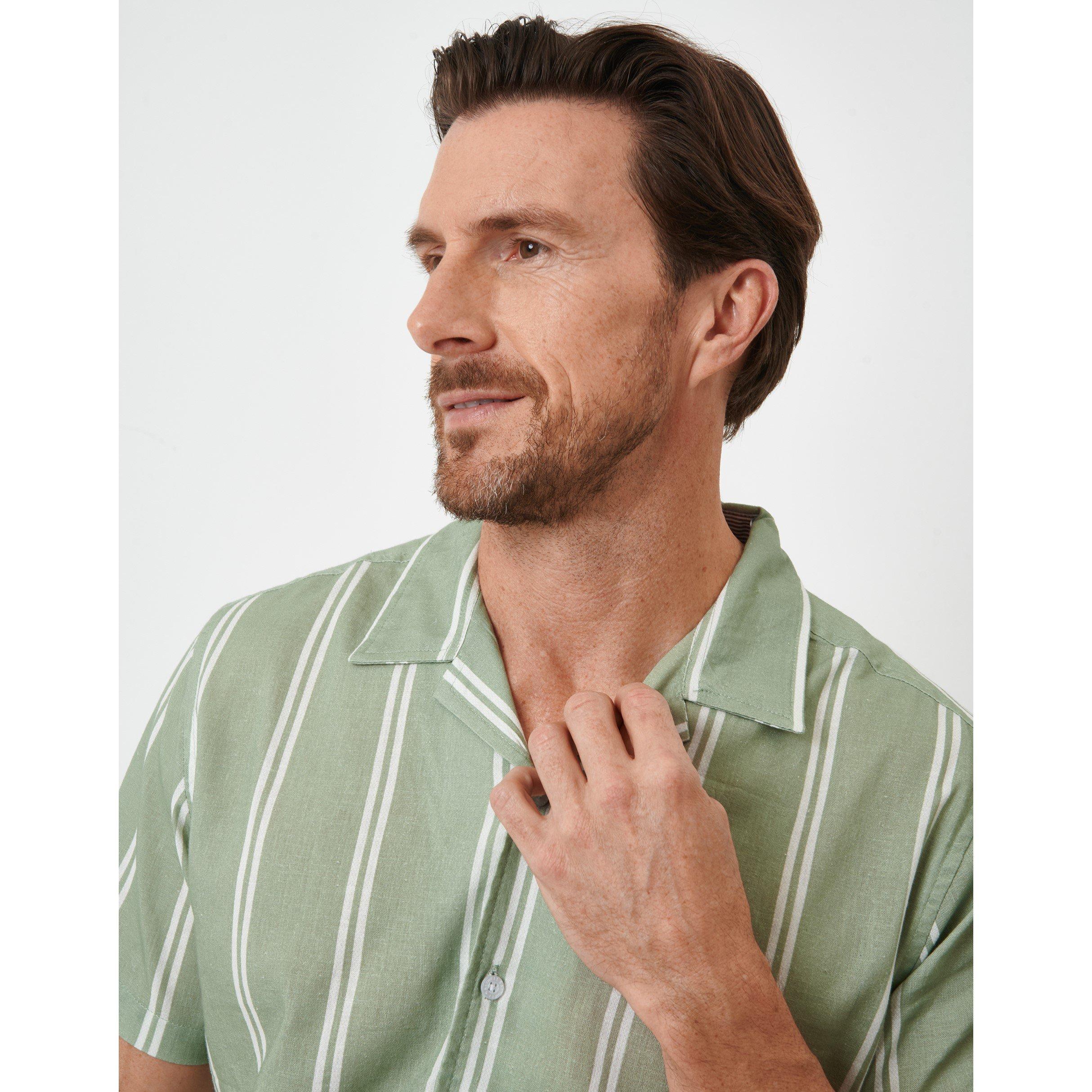 Sage Green - Saltwell - Saltwel Short-Sleeve Oxford Shirt - 4