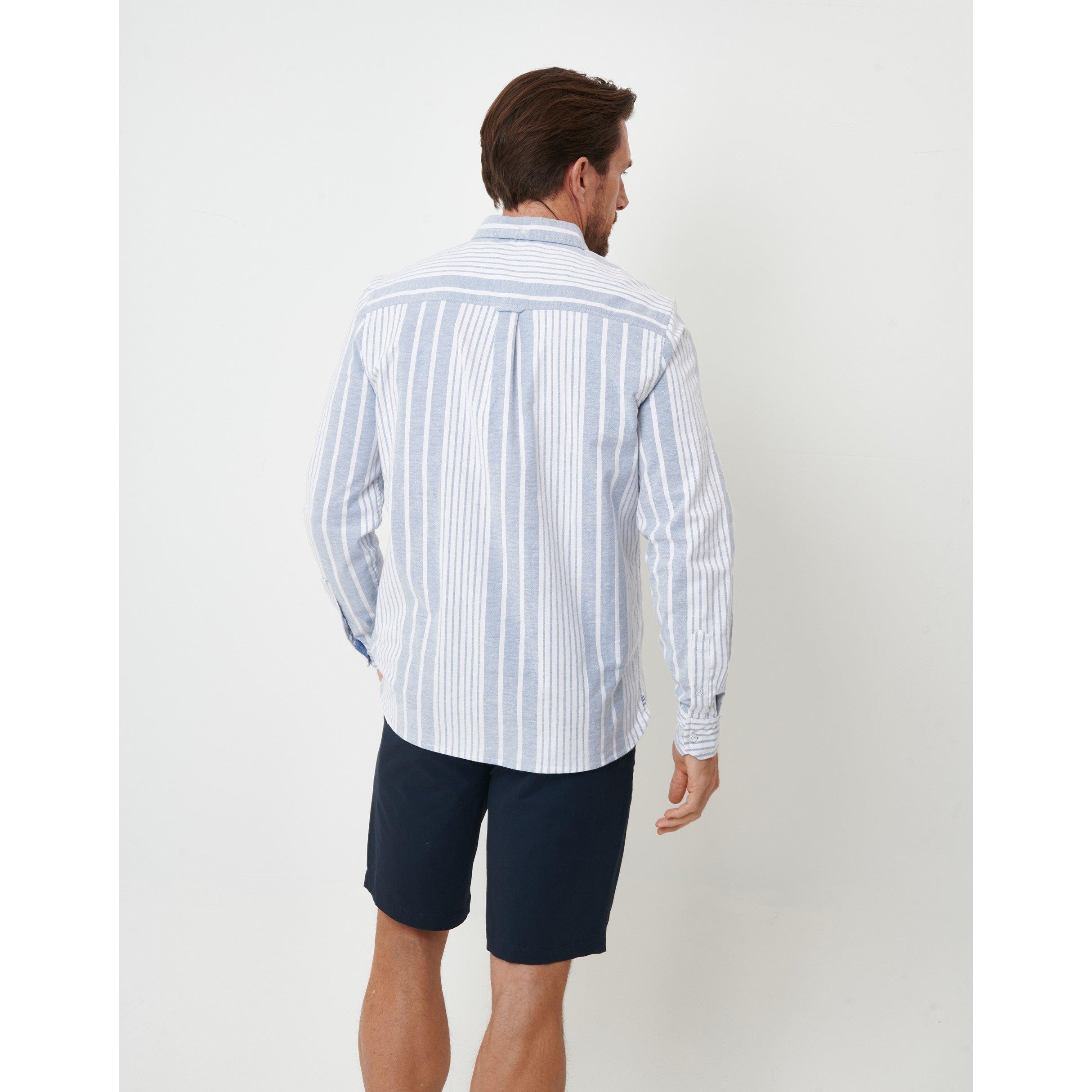 Righe blu - Saltwell - Saltwel Long-Sleeve Oxford Shirt - 3