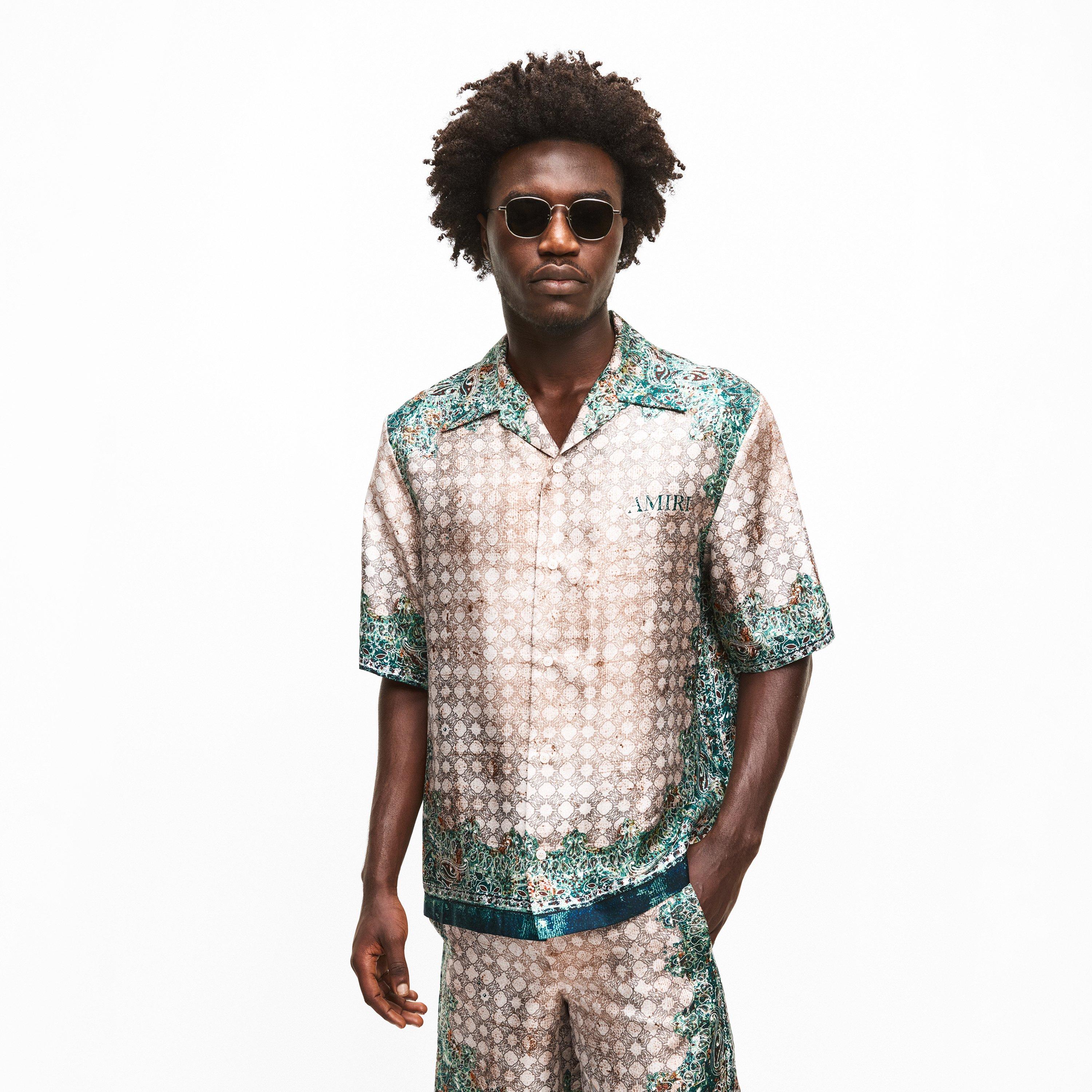 Multi - Amiri - Amiri Bandana Shirt Sn62 - 3