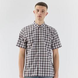 Pretty Green Plaid Check Short Sleeve Shirt