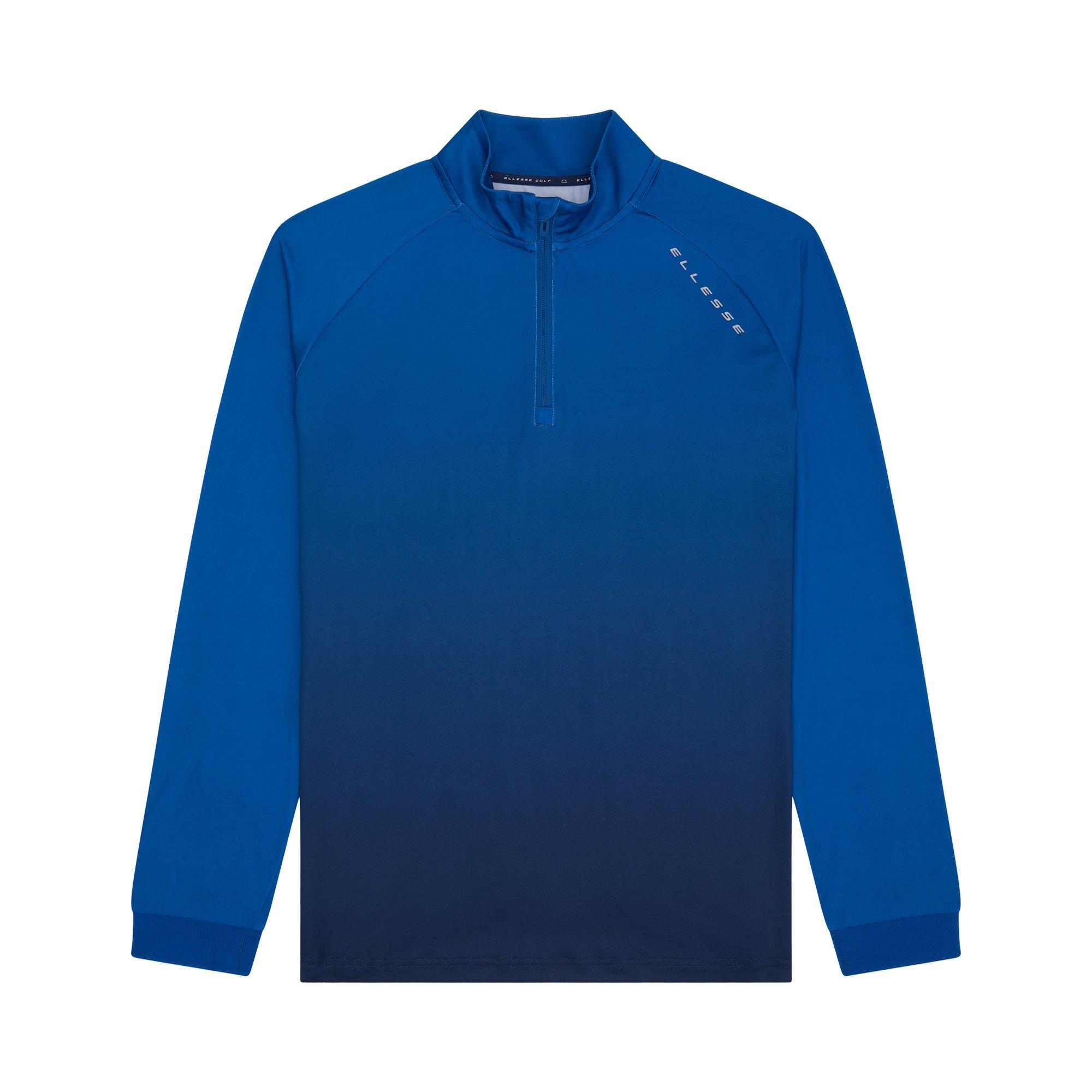 Ellesse Men's Tut Half Zip Fleece - Blue - Small