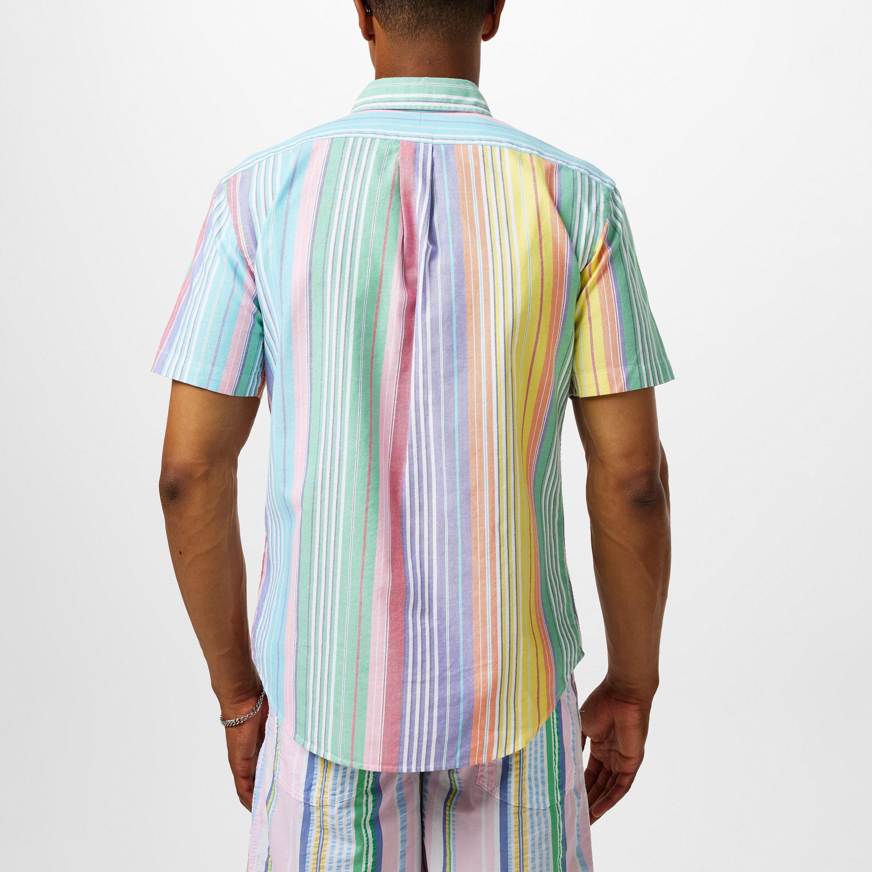 Green/Yellow - Polo Ralph Lauren - Fun Short Sleeve Shirt - 4