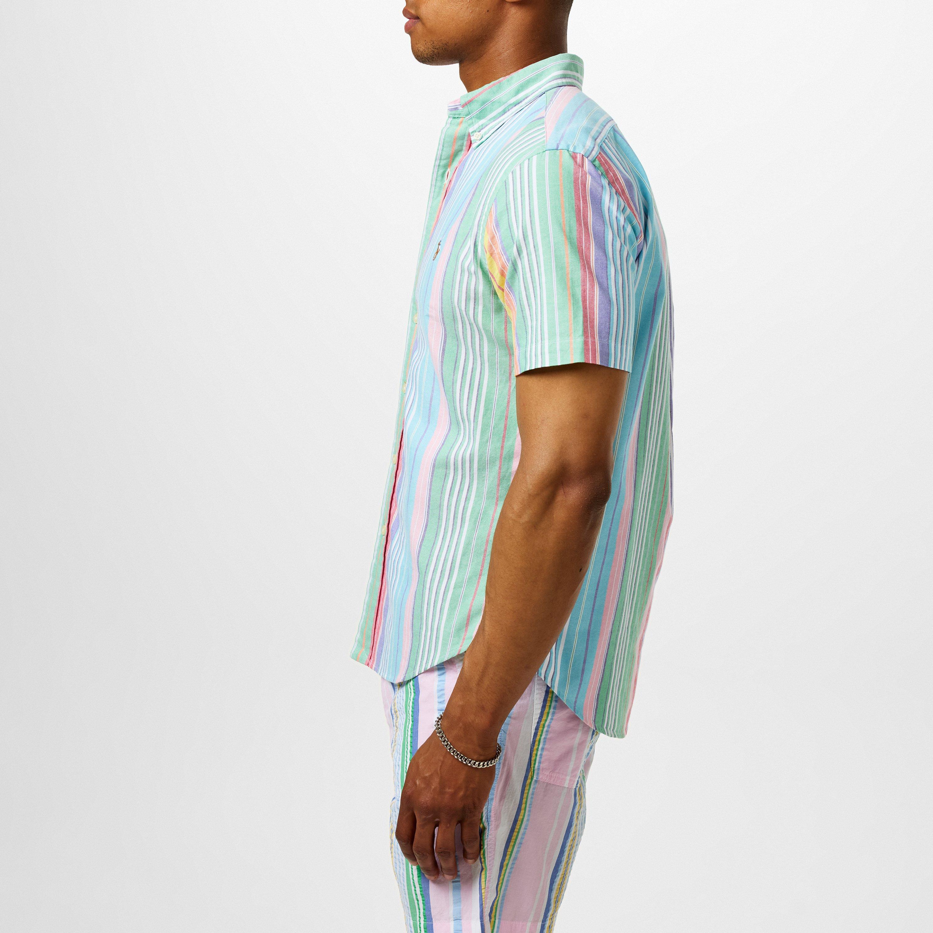 Green/Yellow - Polo Ralph Lauren - Fun Short Sleeve Shirt - 5