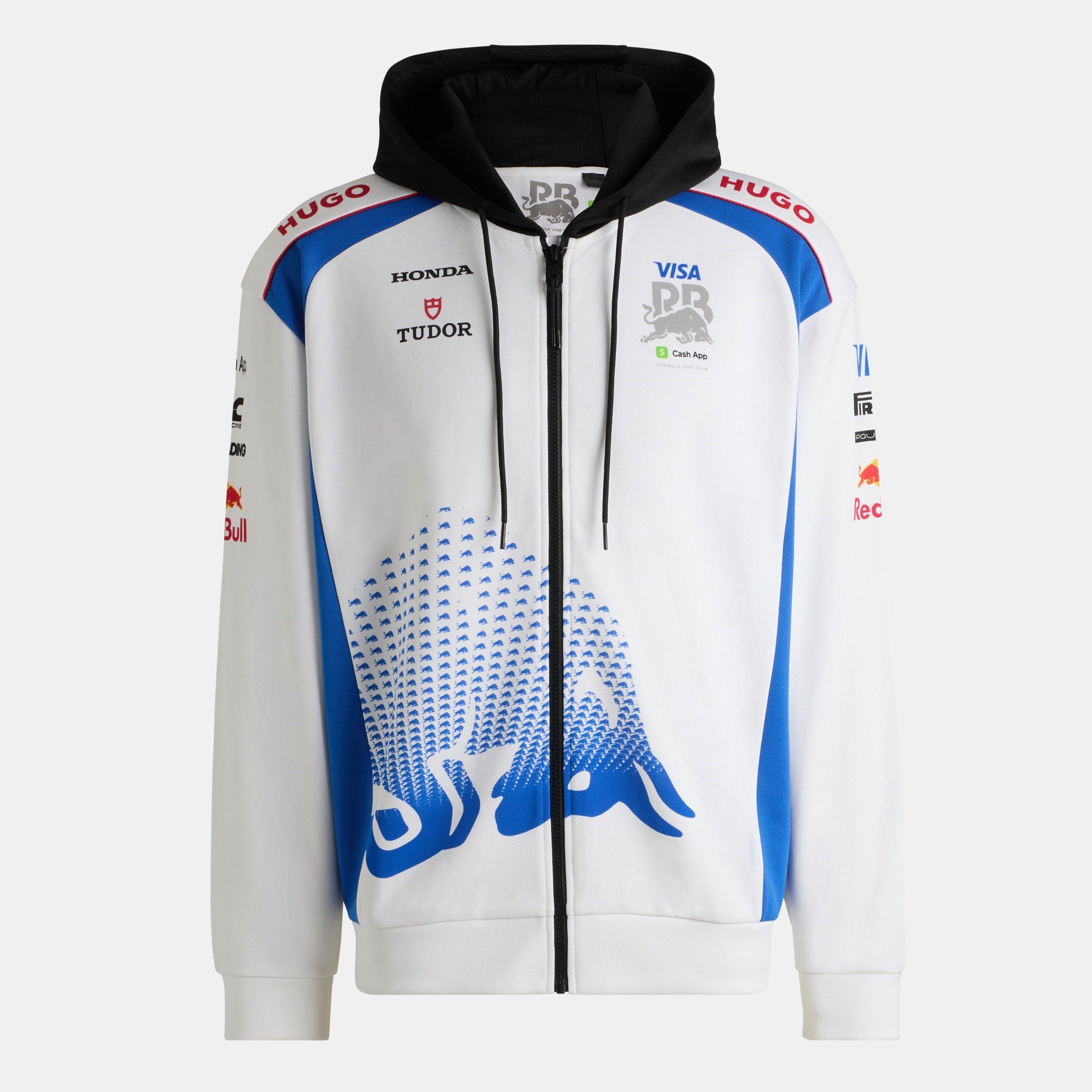 White - Hugo - Visa Cash App Red Bull F1 2025 Fleece Top Mens - 1