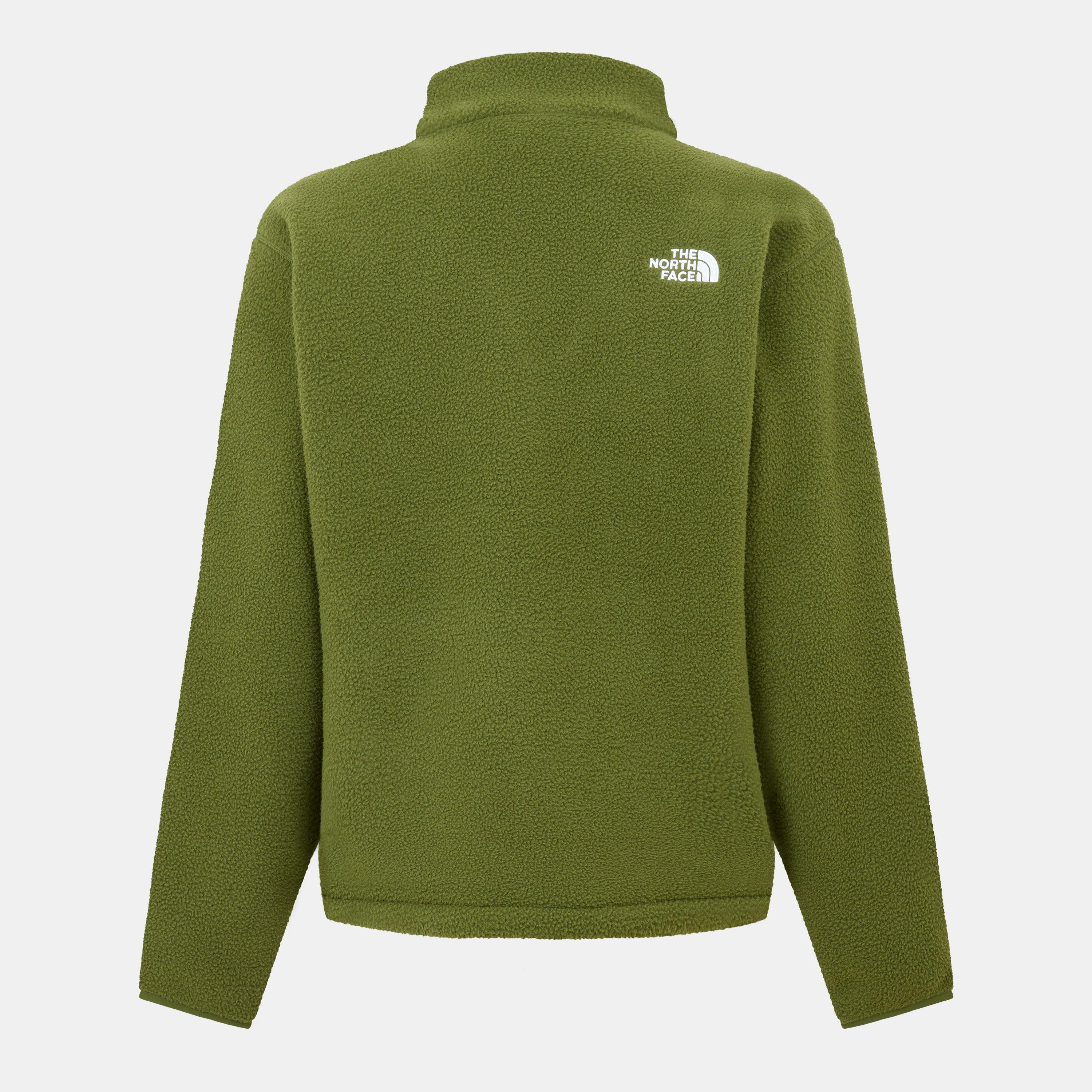 Woodland Grn - The North Face - Men's quarter Zip Fleece - 2