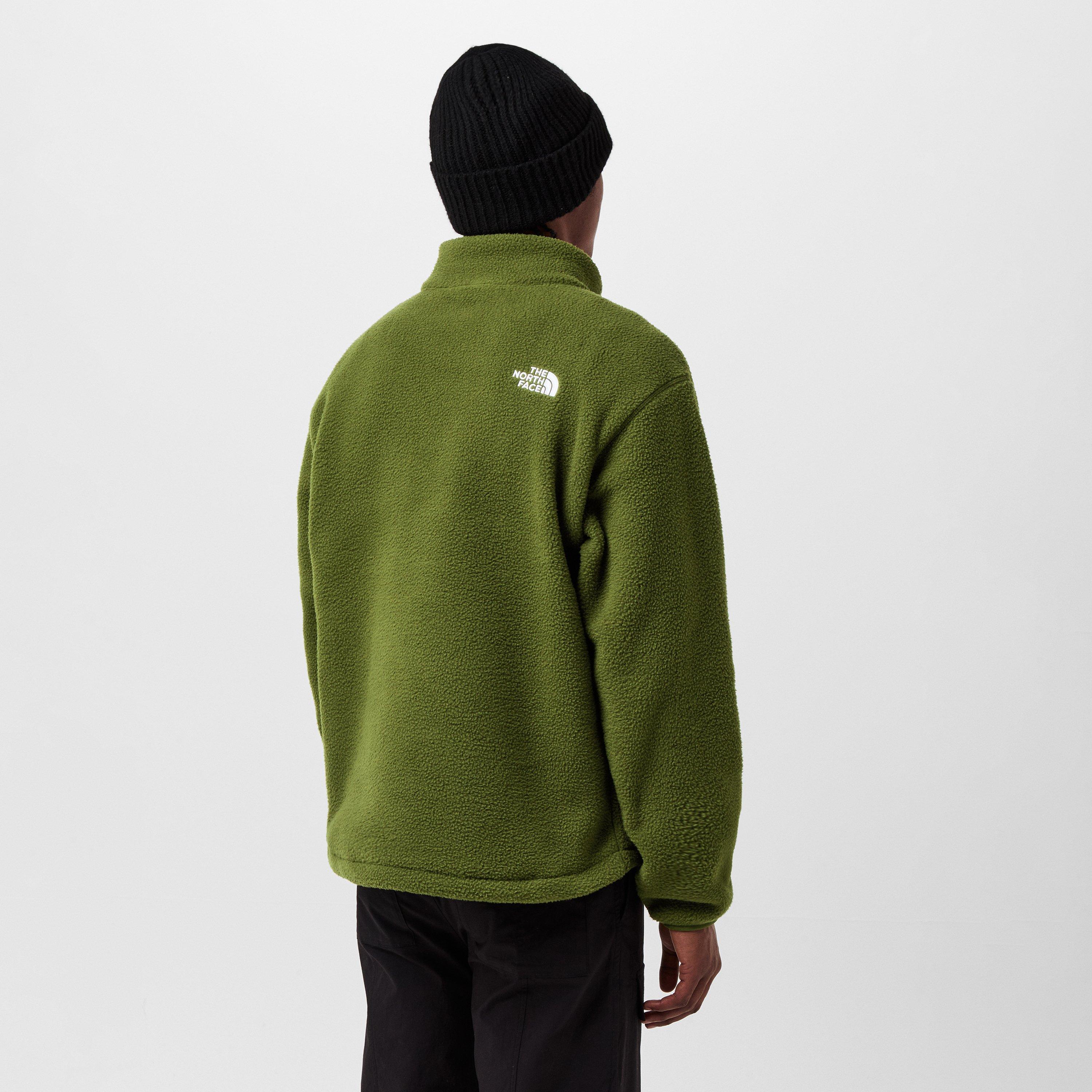 Woodland Grn - The North Face - Men's quarter Zip Fleece - 4