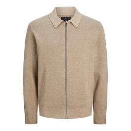 Jack and Jones JJ Stitch Knit Cardigan Mens