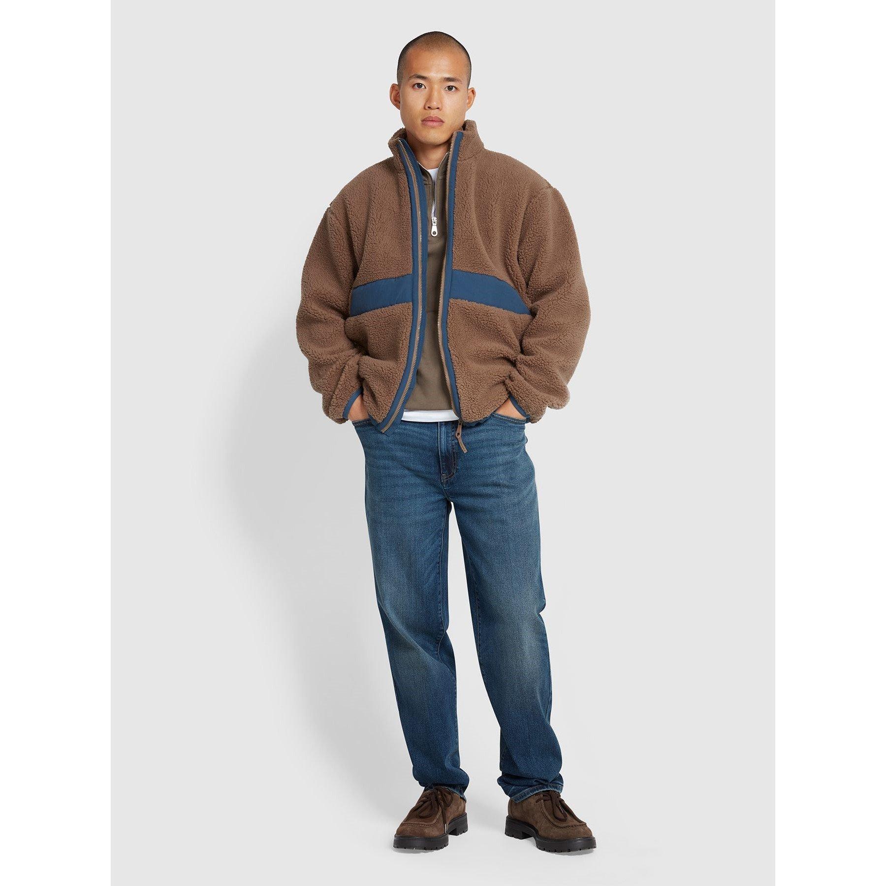 Mushr Grey - Farah - Elias Full-Zip Fleece Fabric - 2