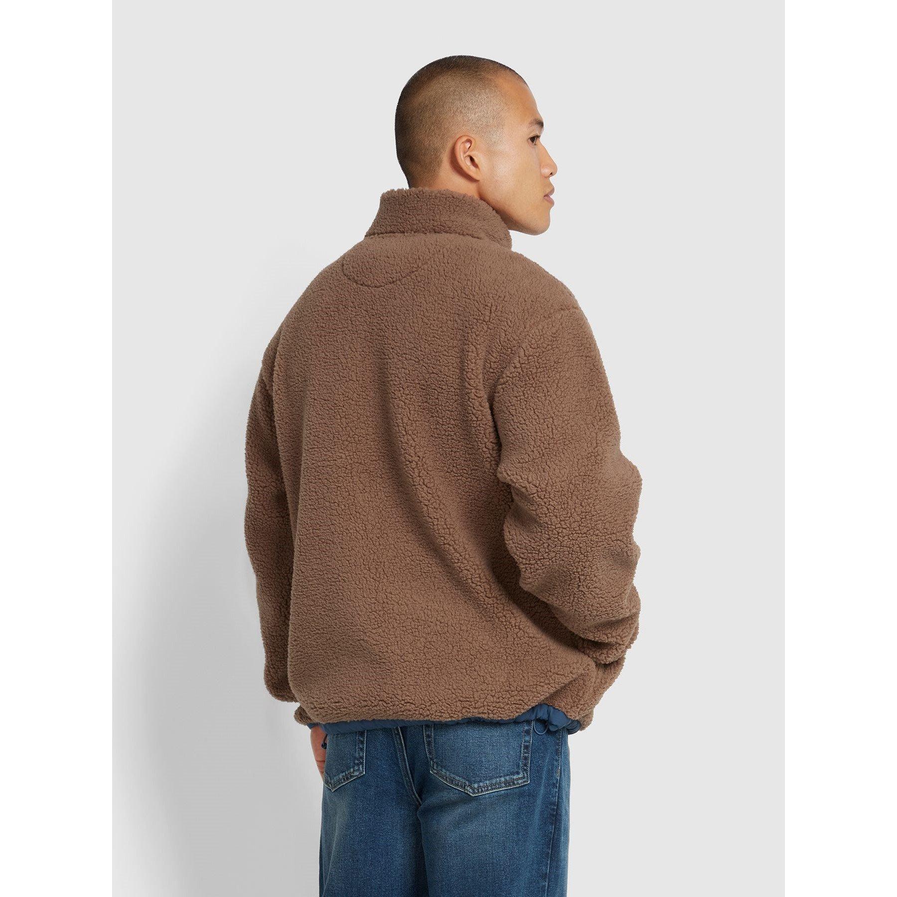 Mushr Grey - Farah - Elias Full-Zip Fleece Fabric - 3