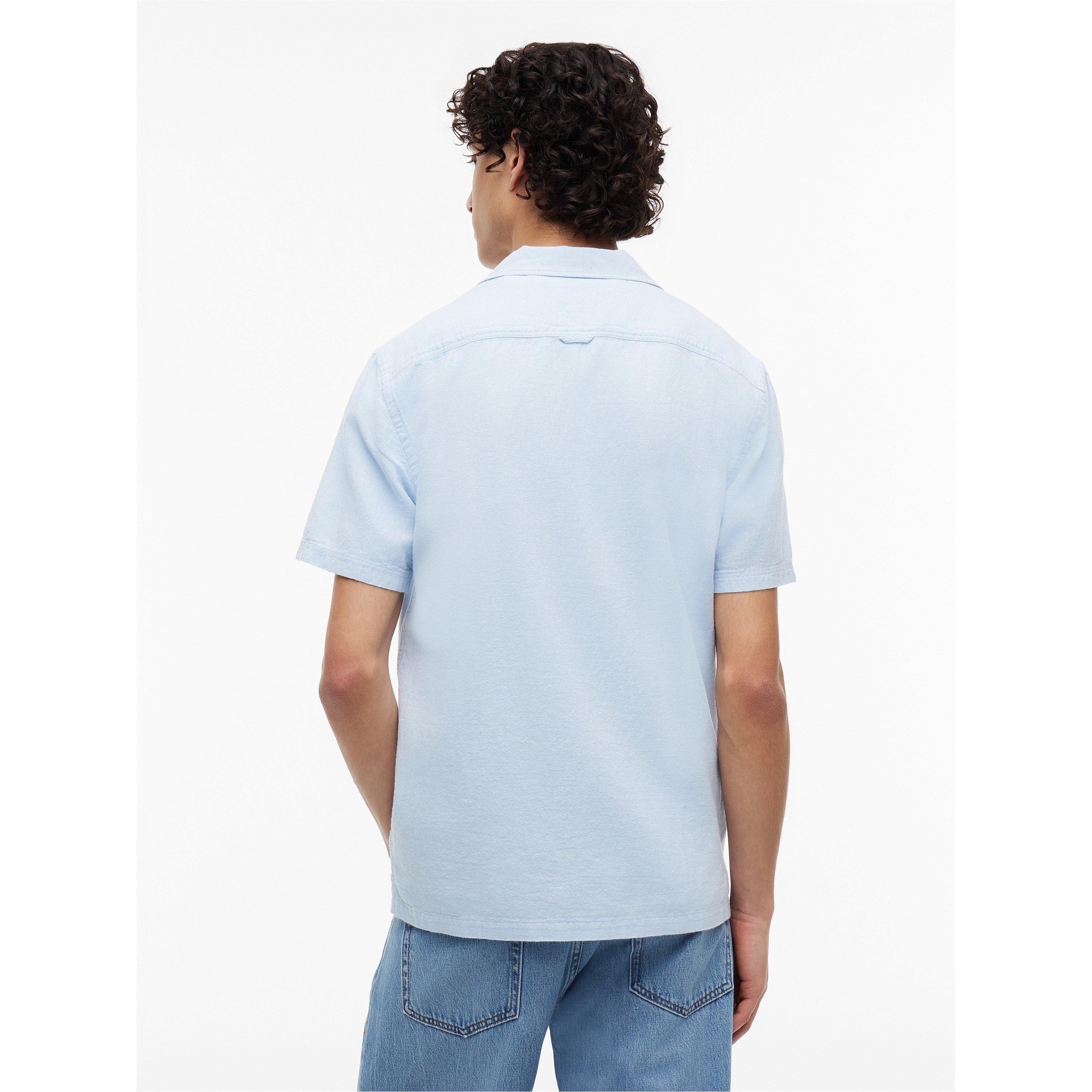Sweet Blue - Tommy Jeans - Men's Short Sleeve Plain Shirt - 5