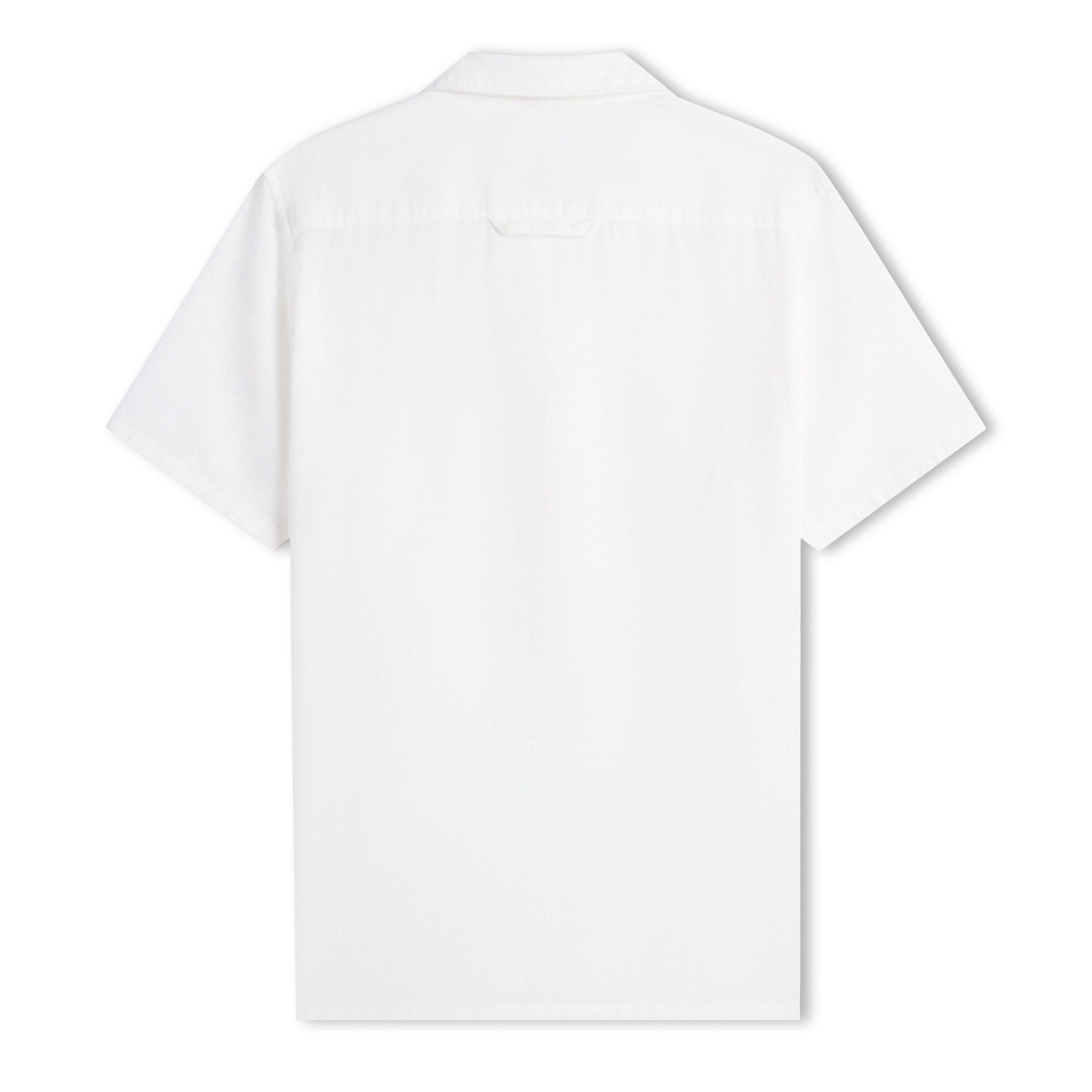 Ecru - Tommy Jeans - Men's Short Sleeve Plain Shirt - 2