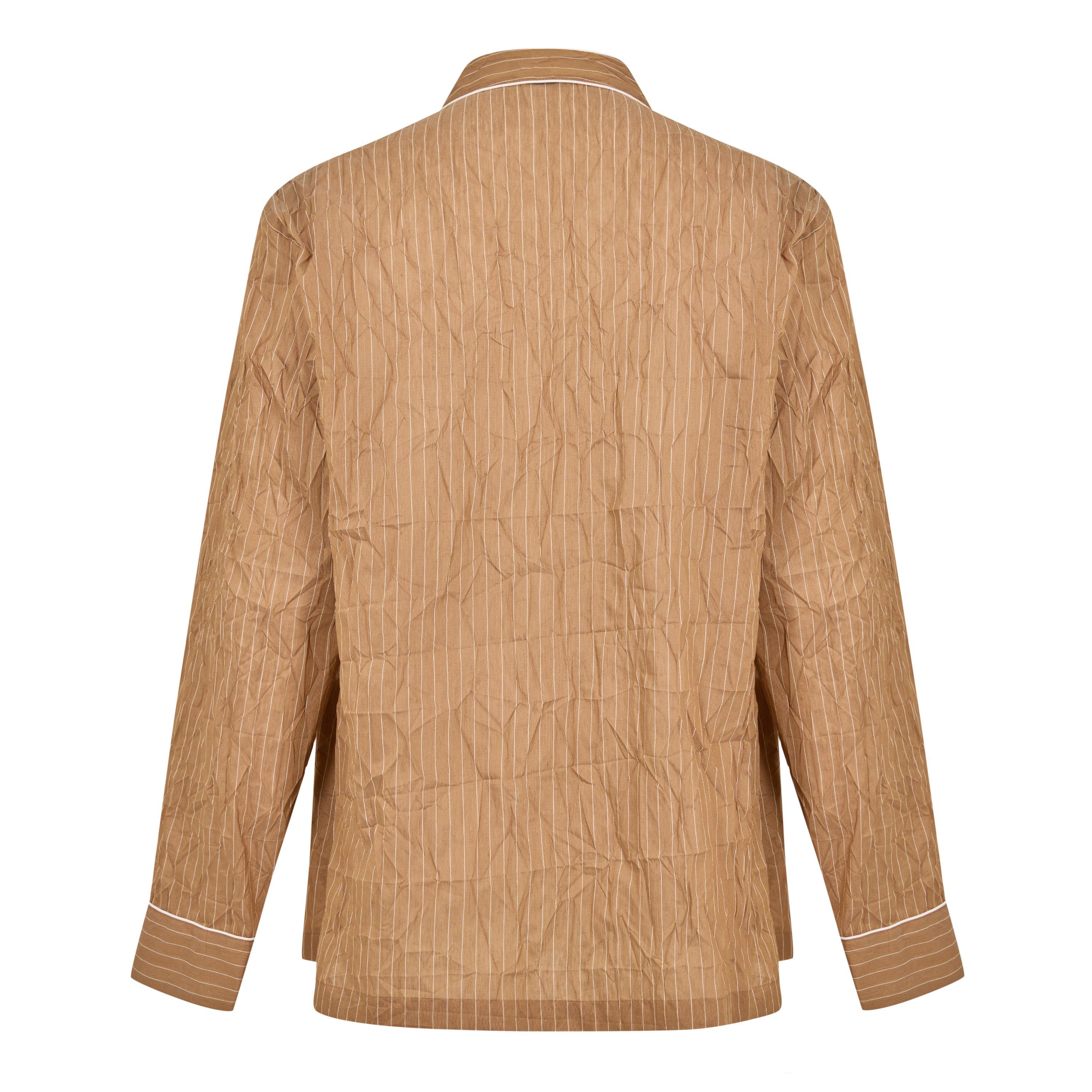 Brown - Dolce and Gabbana - Men's Long Sleeve Patterned Shirt - 2