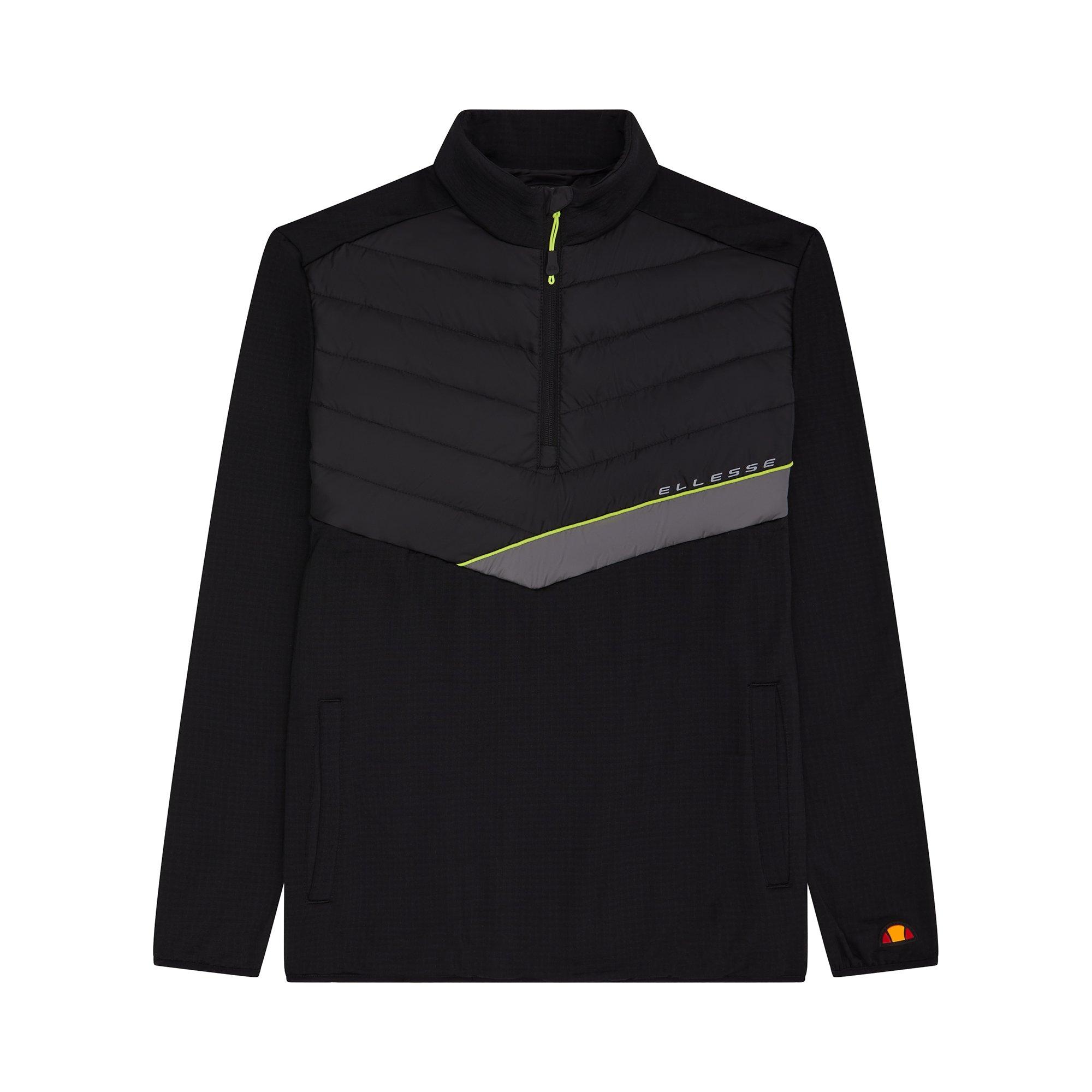 Black - Ellesse - Men's Guez 1/2 Zip Fleece