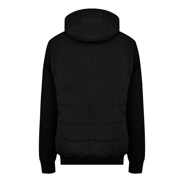 Noir - Firetrap - Men's Insulated Winter Jacket - 5