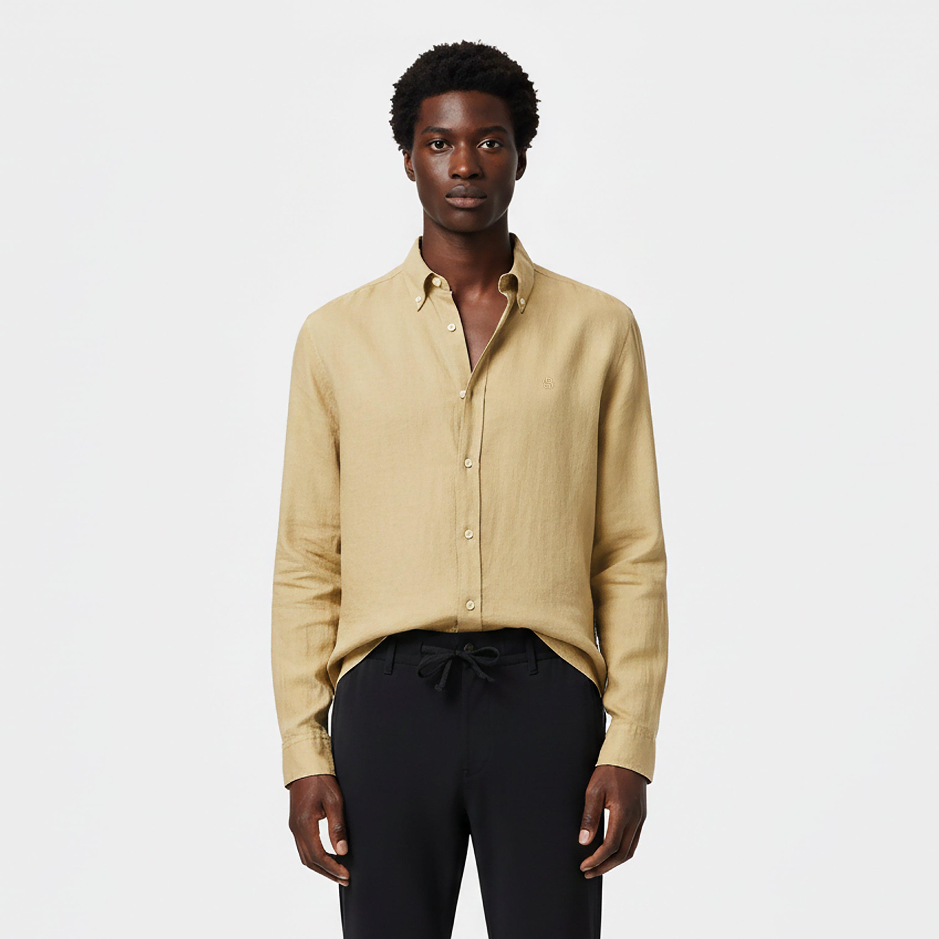 Beige 286 - Boss - HBB Liam 261 Shirt Sn63 - 3