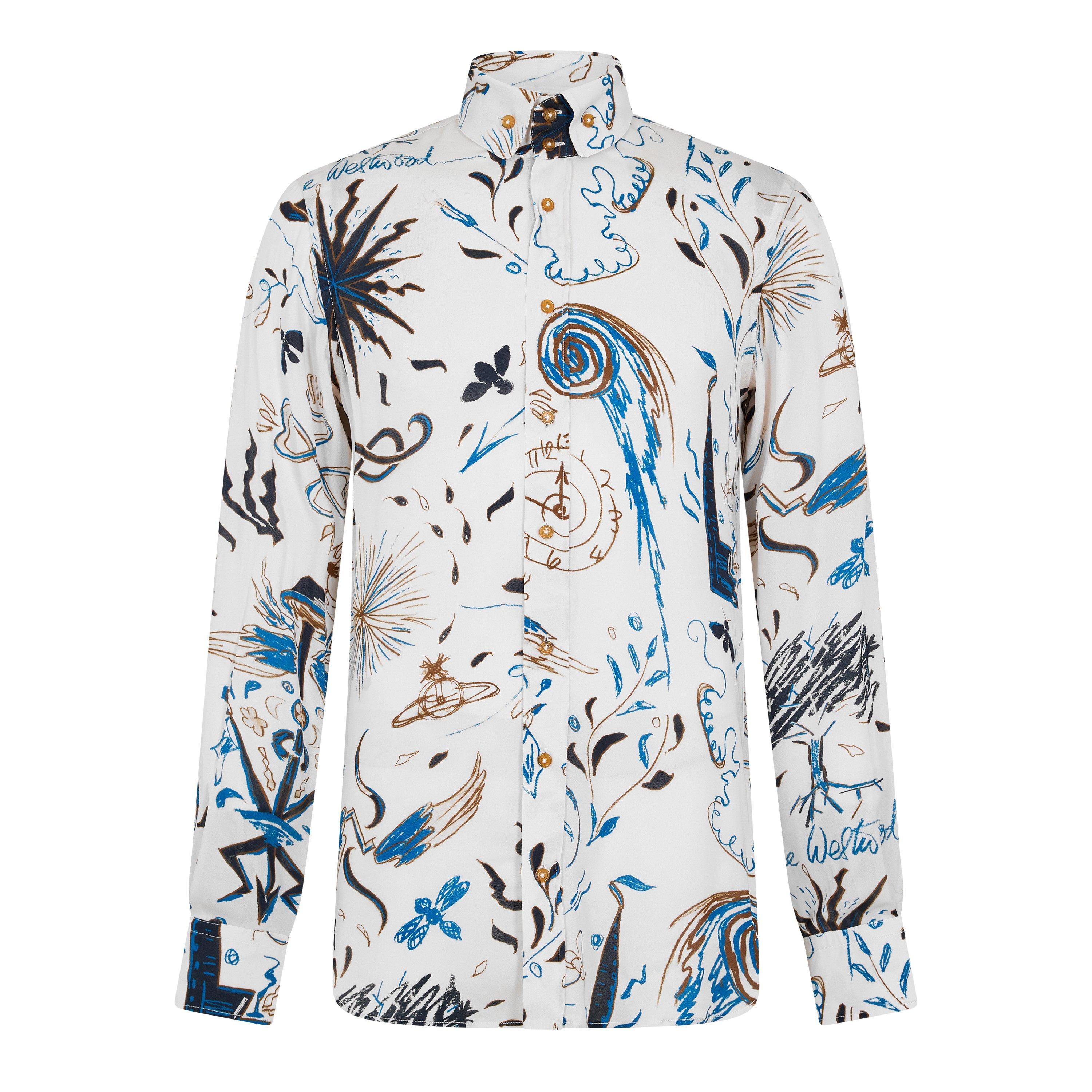 Vivienne Westwood Men's 2 Button Krall Long Sleeve Shirt