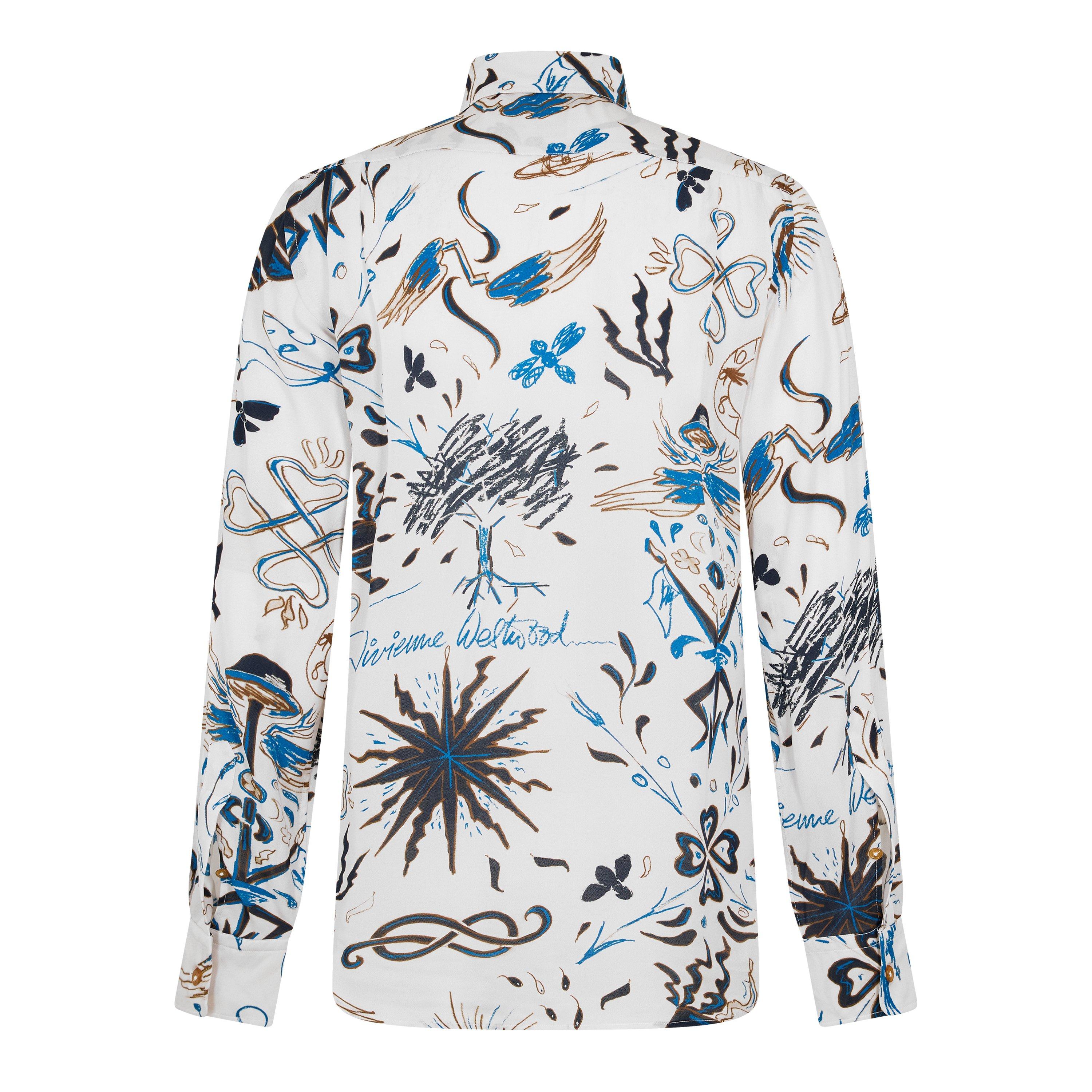 Multi - Vivienne Westwood - Men's 2 Button Krall Long Sleeve Shirt - 2