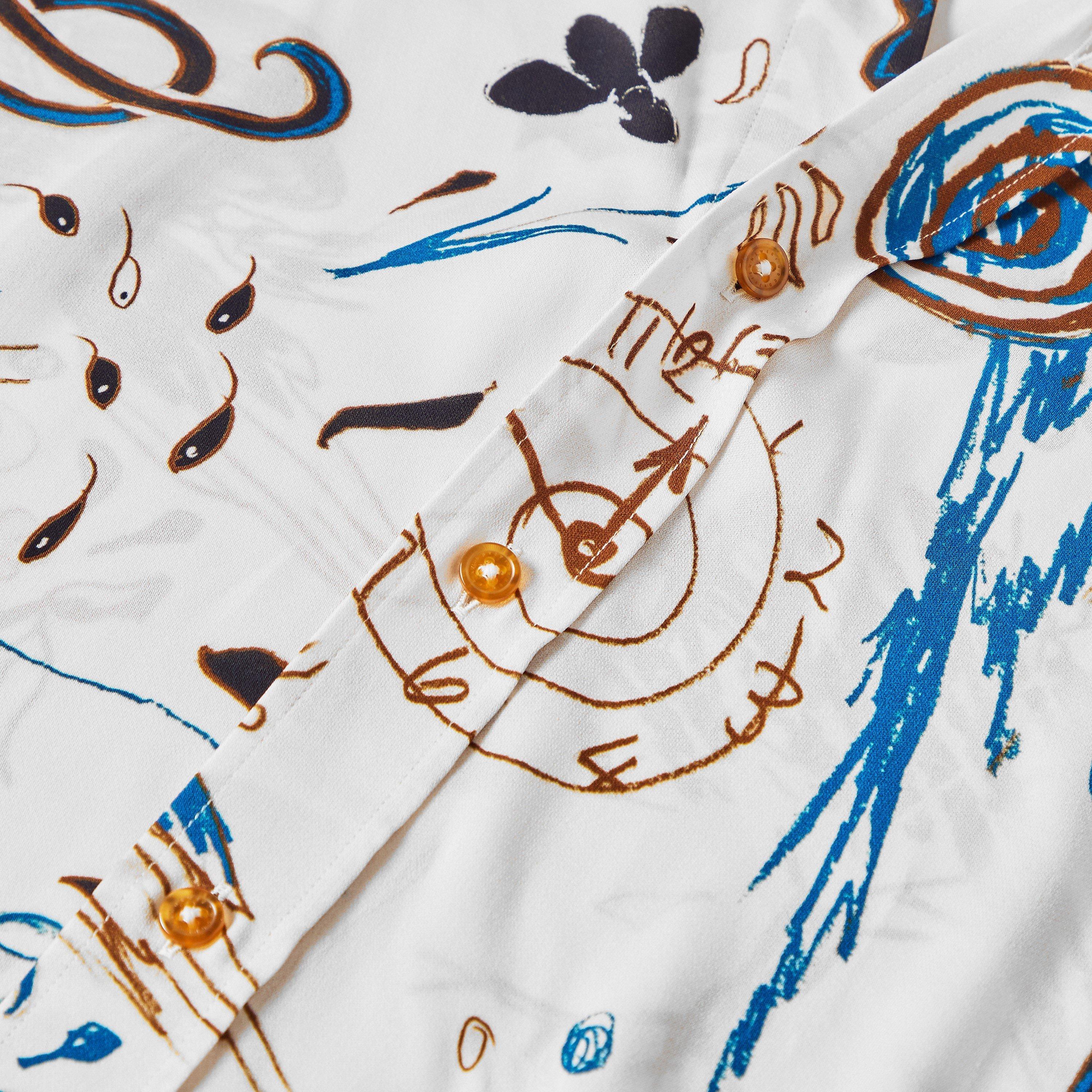 Multi - Vivienne Westwood - Men's 2 Button Krall Long Sleeve Shirt - 5