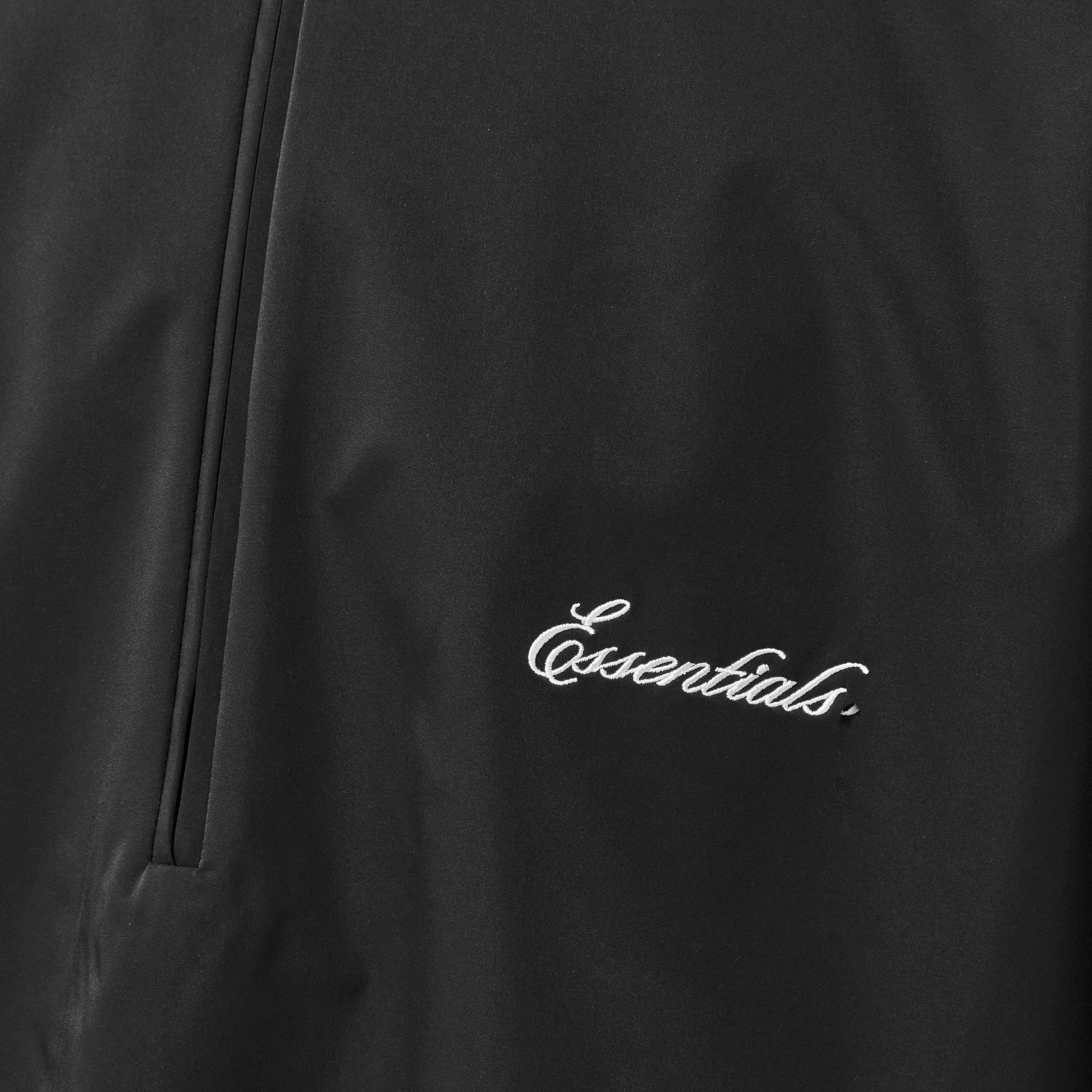 Jet Black - Fear Of God Essentials - Men's quarter Zip Fleece Top - 5