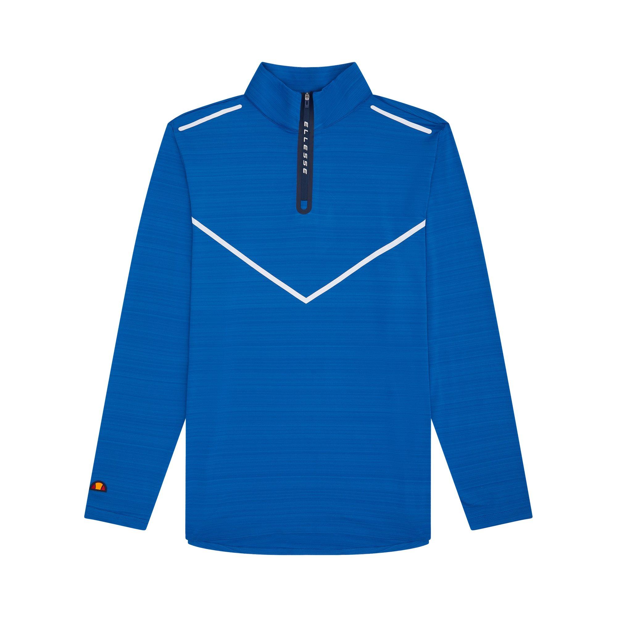 Ellesse Men's Vis Half Zip Fleece - Blue - X Large