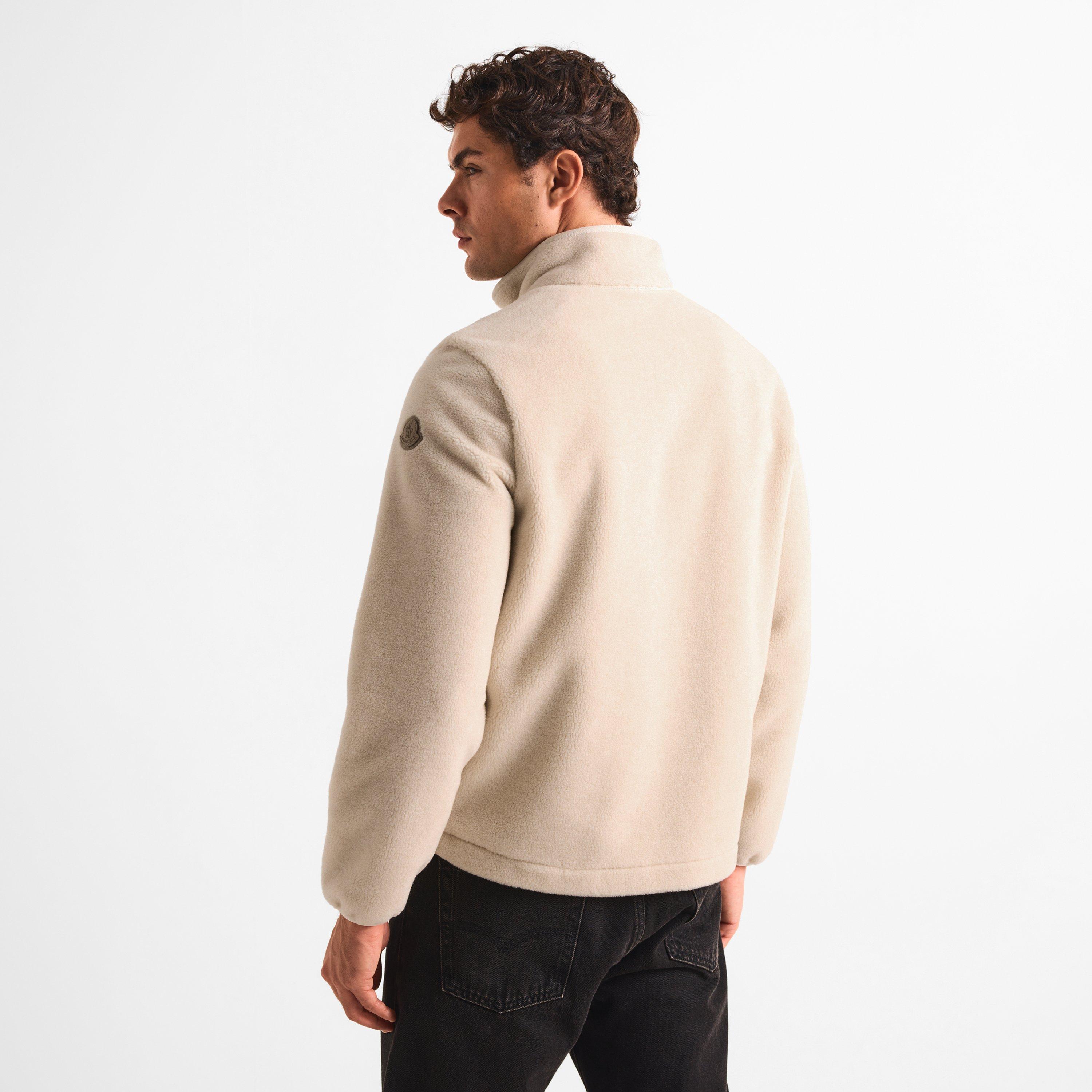 Beige 200 - Moncler - Men's Edit Teddy Full-Zip Fleece Top - 4