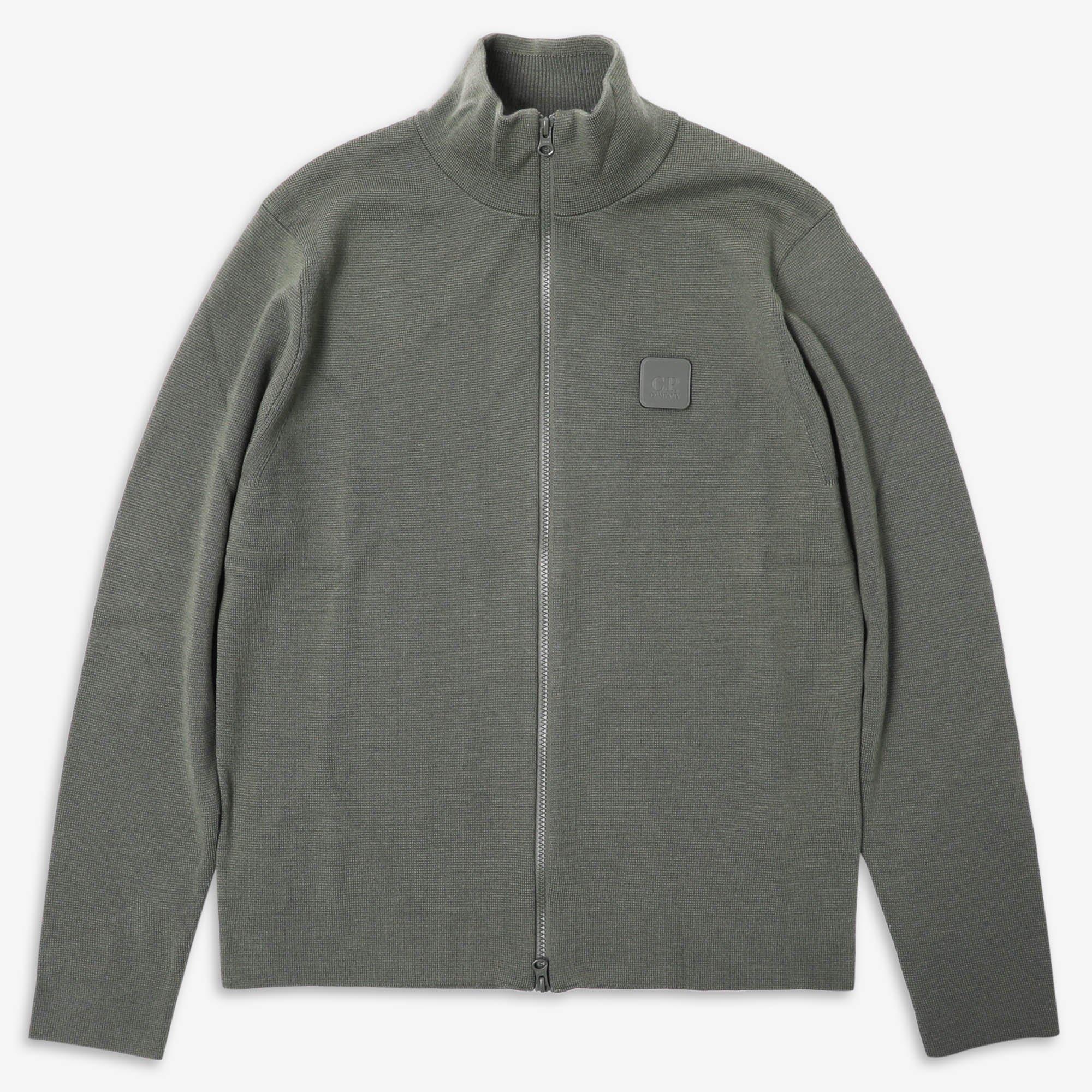 CP Company Company Metropolis Series Merino Wool Full Zip Knit