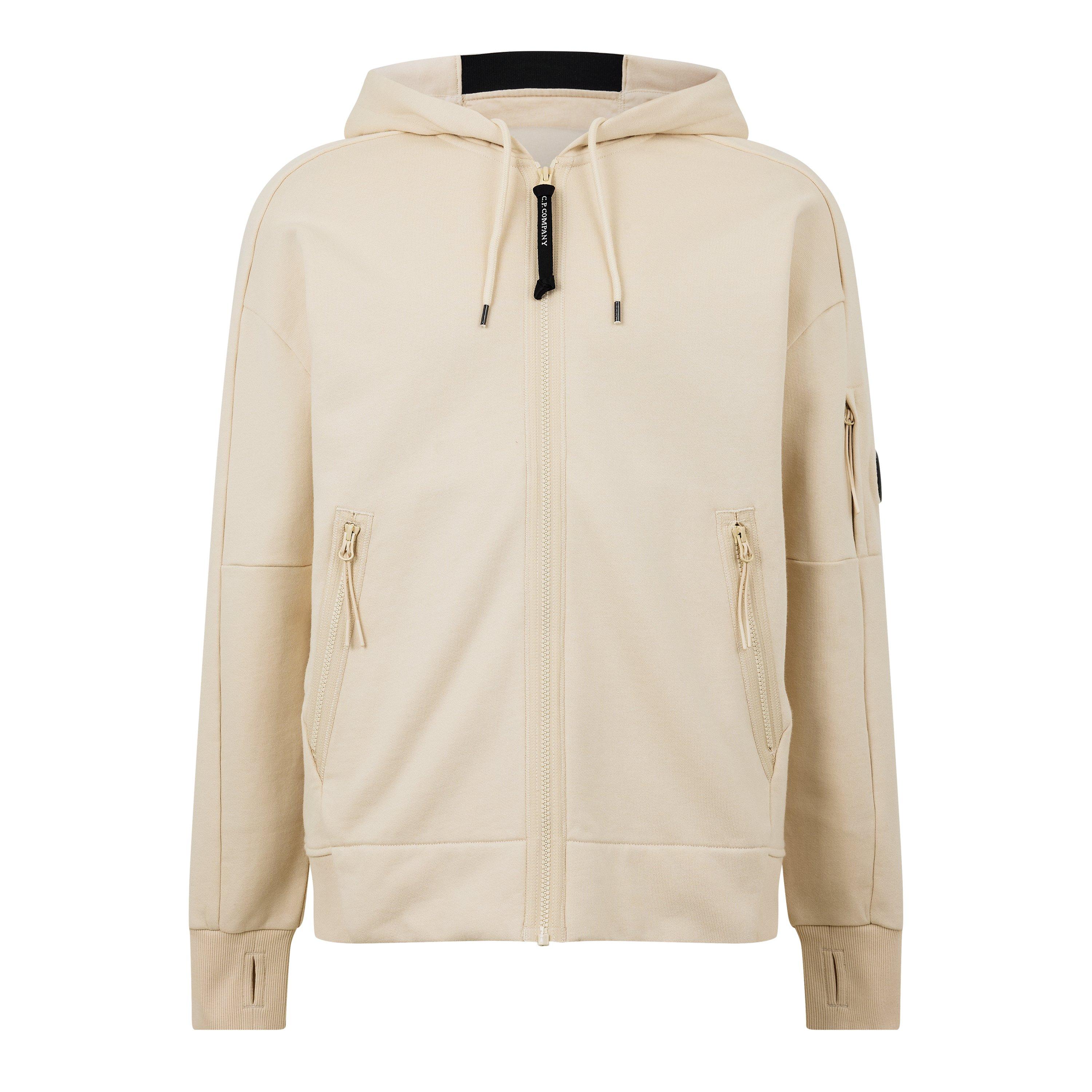 Cp Company Men's Full Zip Fleece - Frozen Dew 114 - XS (44)