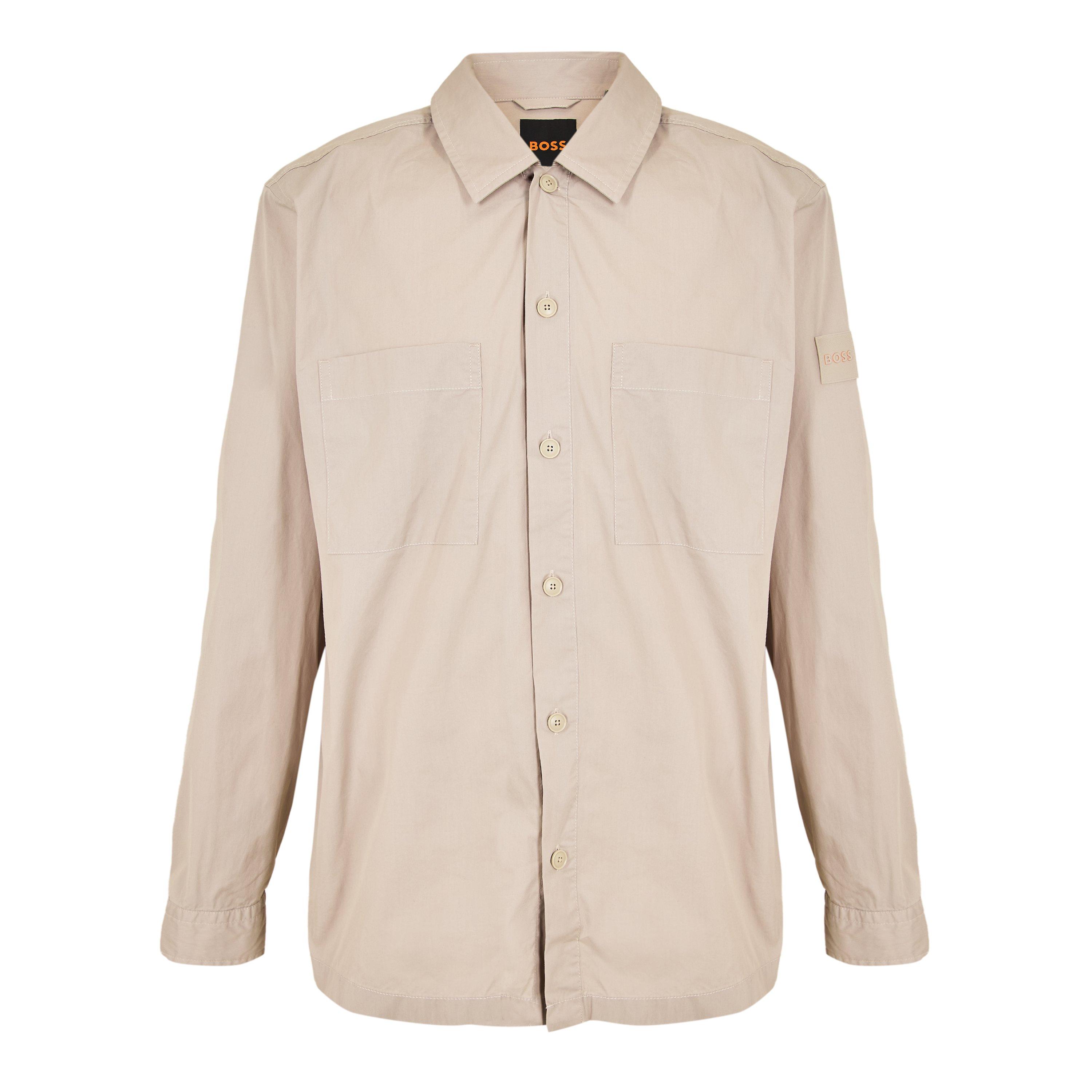 Svijetlo siva 070 - Boss - Mens BOSS ORANGE Long Sleeve Tailored Fit Shirt - 1