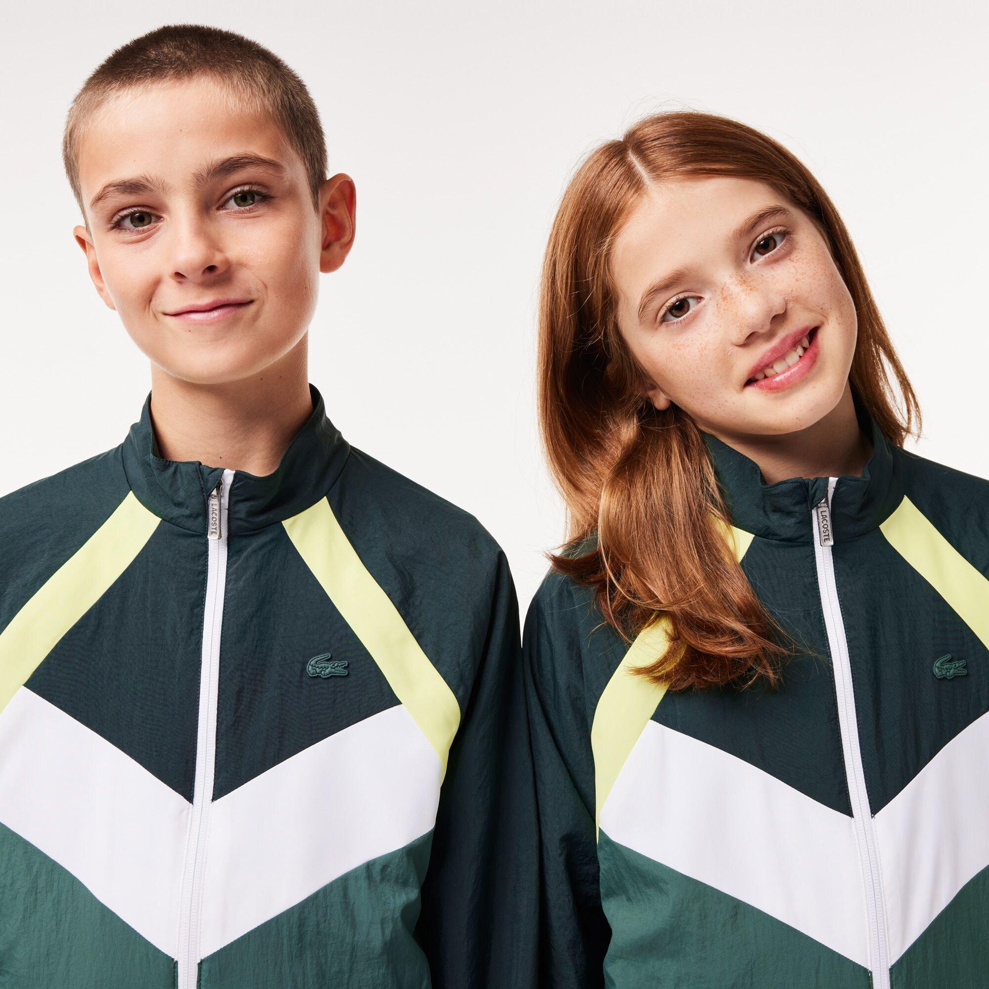 Sinople/Limeira - Lacoste - Unisex Kids' Tracksuit Top - 2