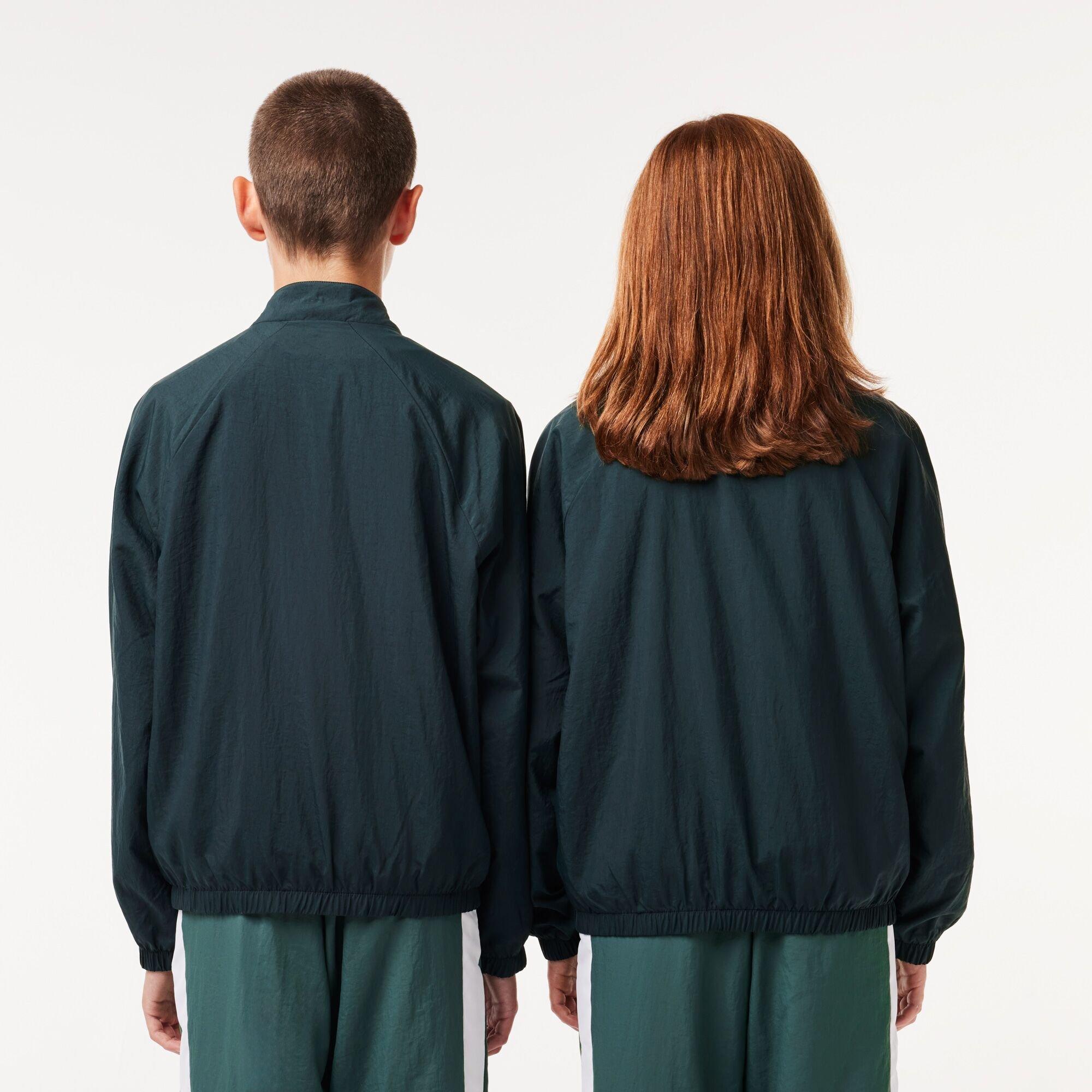 Sinople/Limeira - Lacoste - Unisex Kids' Tracksuit Top - 3