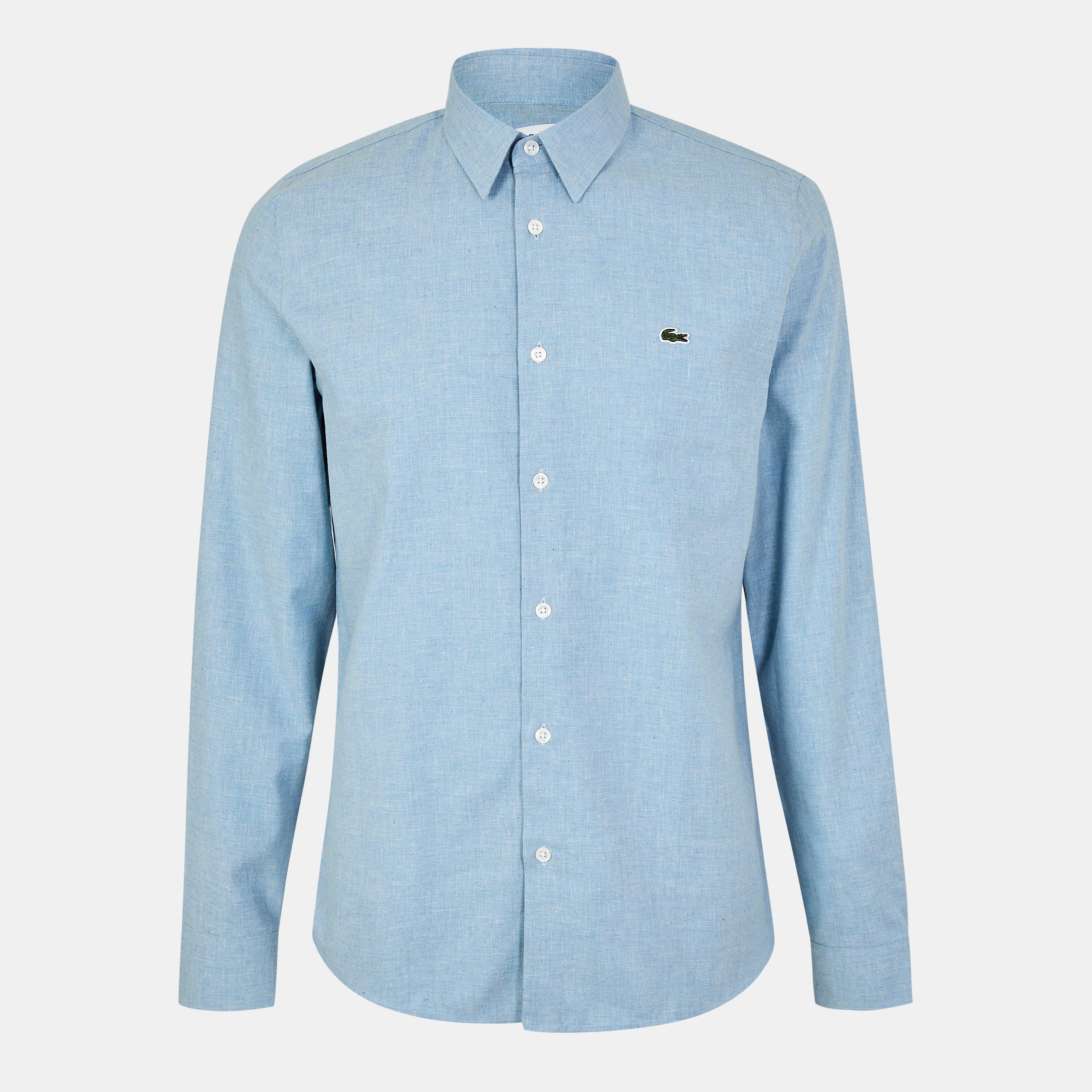 Overview/Flour - Lacoste - Men's Long Sleeve Plain Shirt - 1
