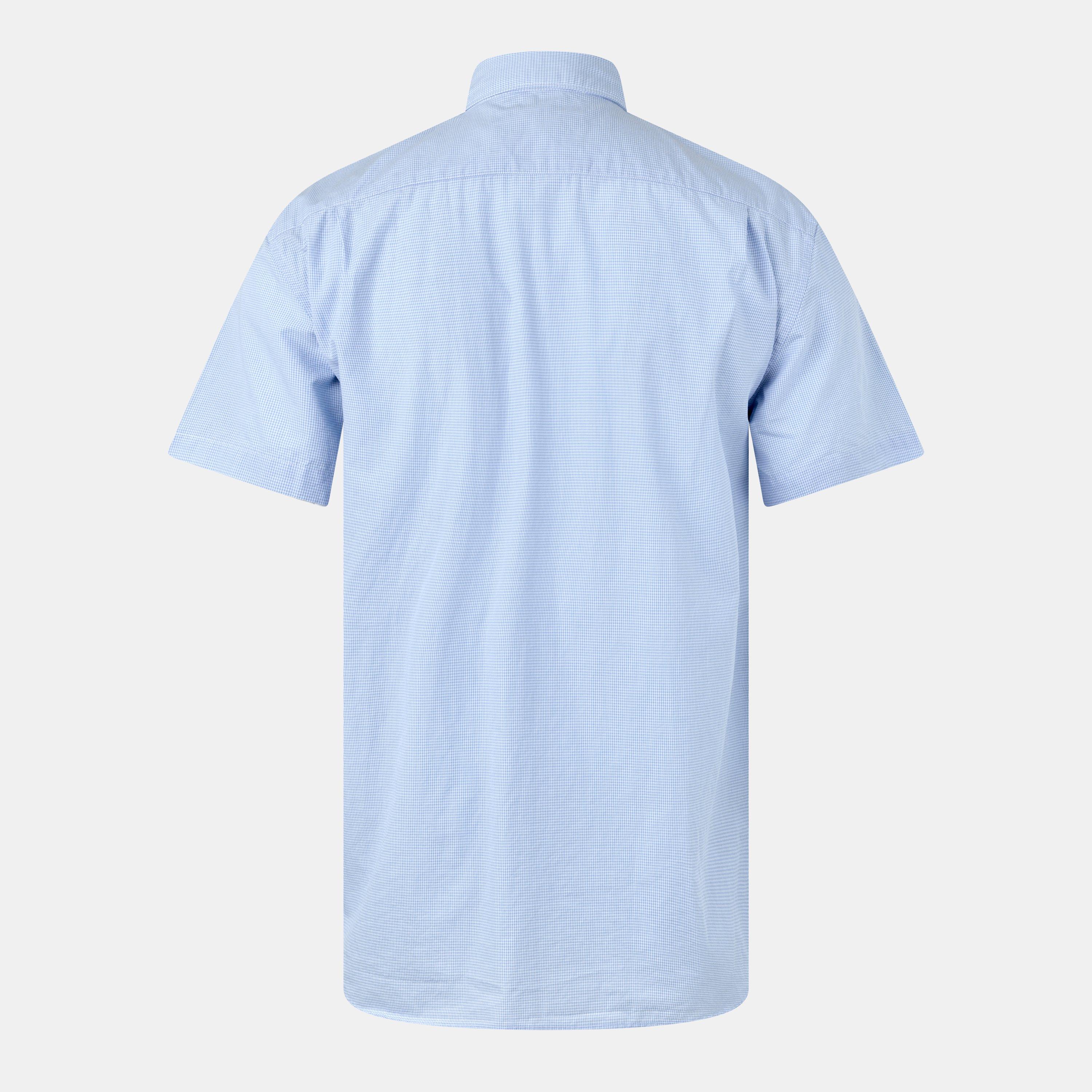 White/Overview - Lacoste - Men's Short Sleeve Plain Shirt - 2