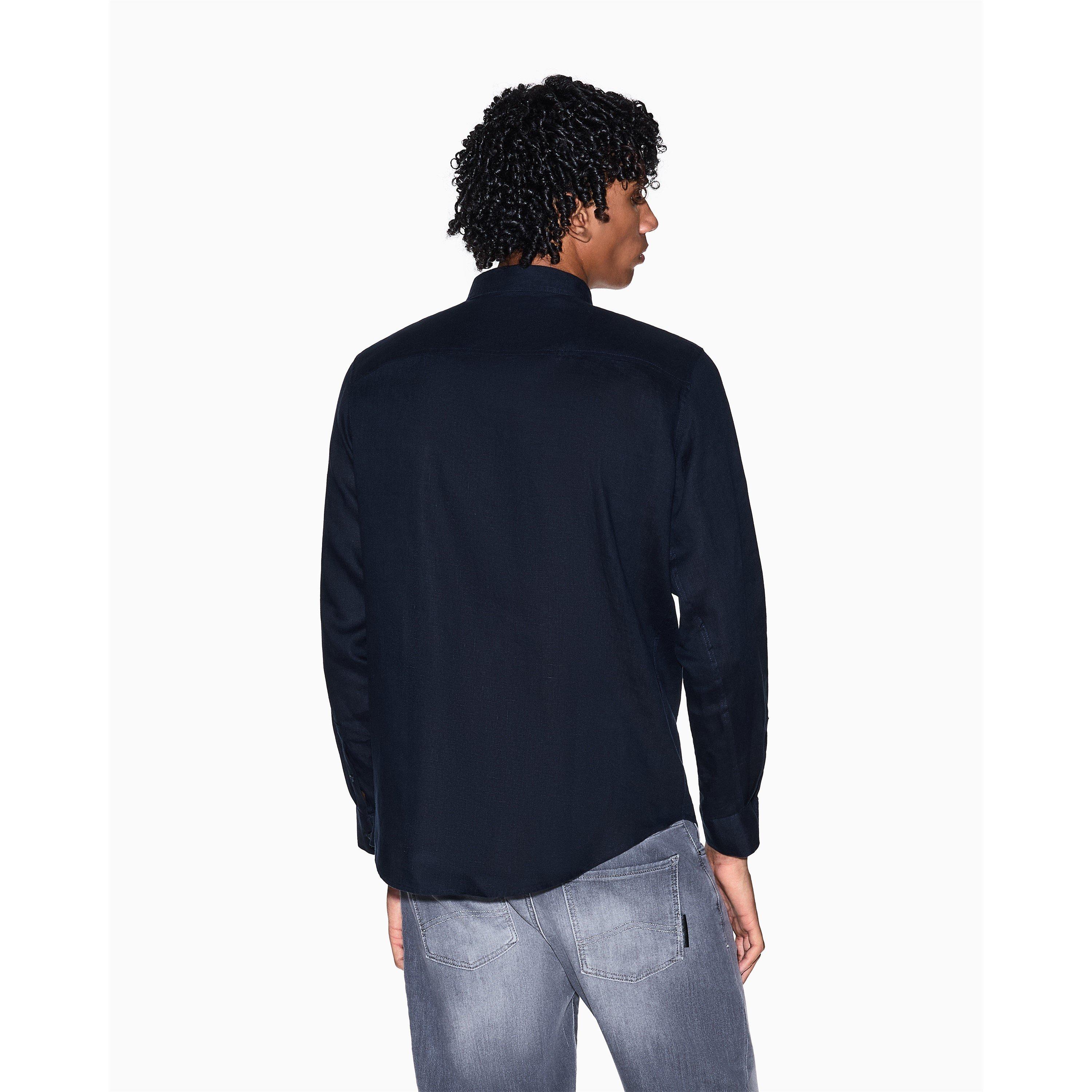 Navy - Armani Exchange - SHIRT - 2